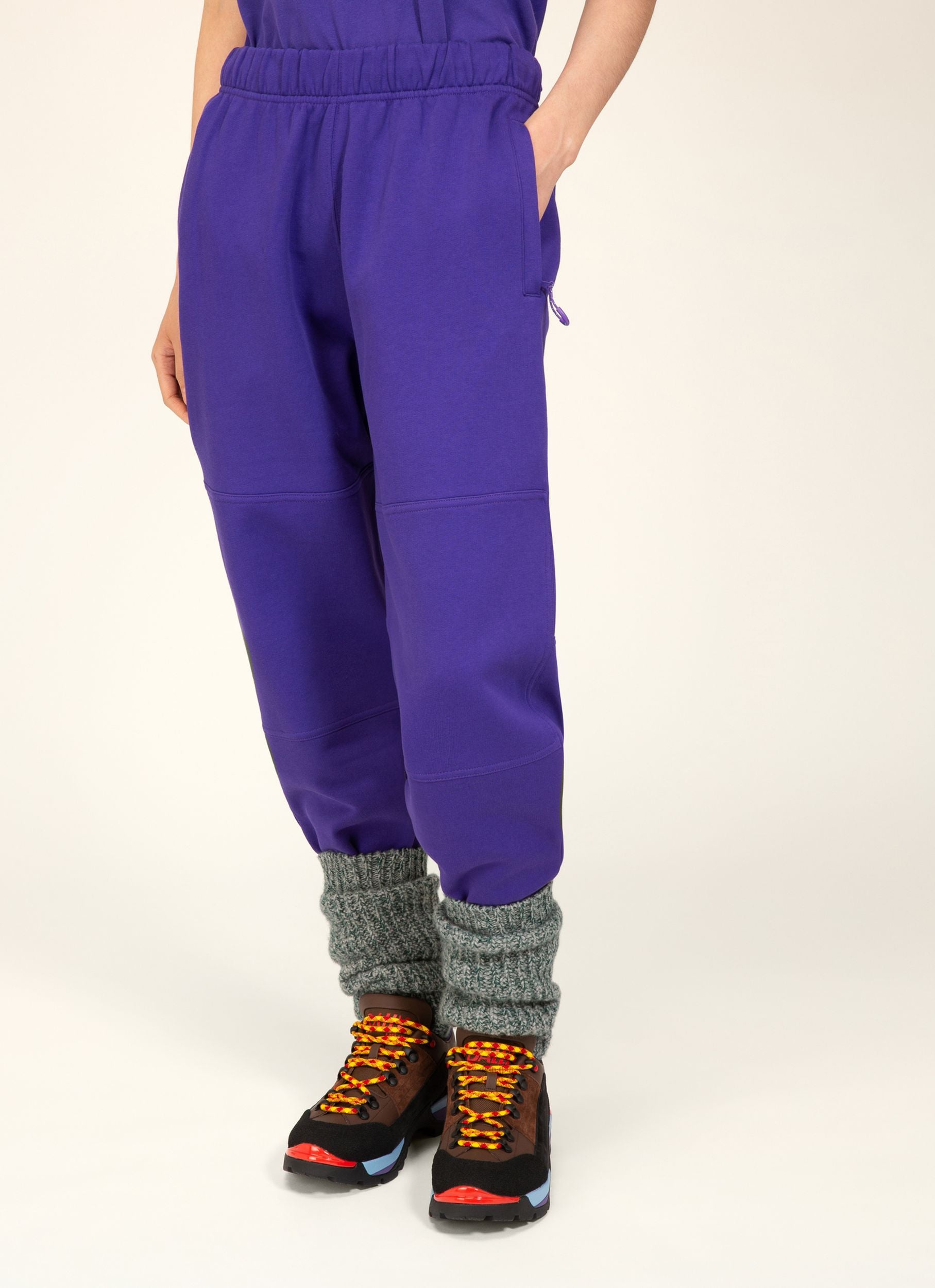 Bally Hike 12 Pantaloni In Cotone Biologico Viola - Donna - Bally - 03
