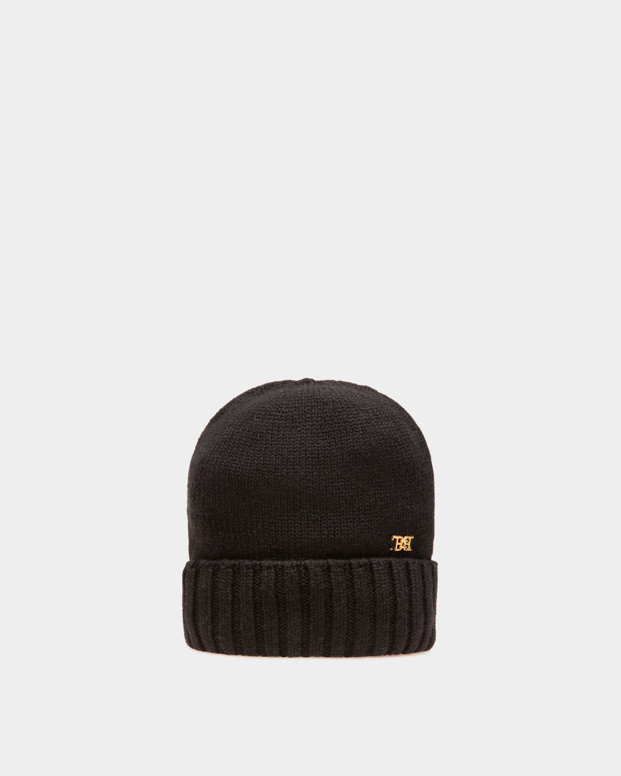 Set Di Accessori Invernali In Cashmere Nero - Donna - Bally - 02
