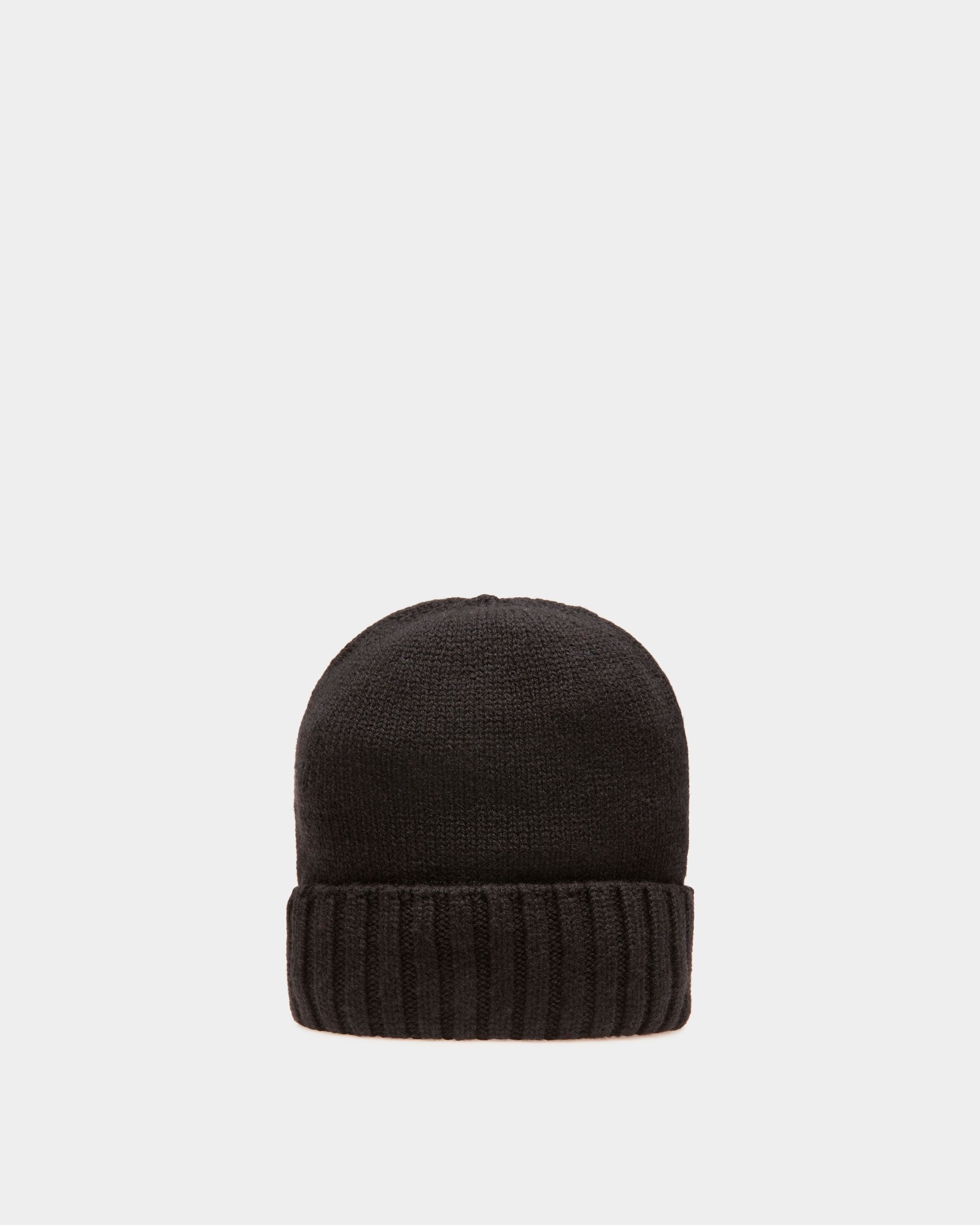 Set Di Accessori Invernali In Cashmere Nero - Donna - Bally - 03