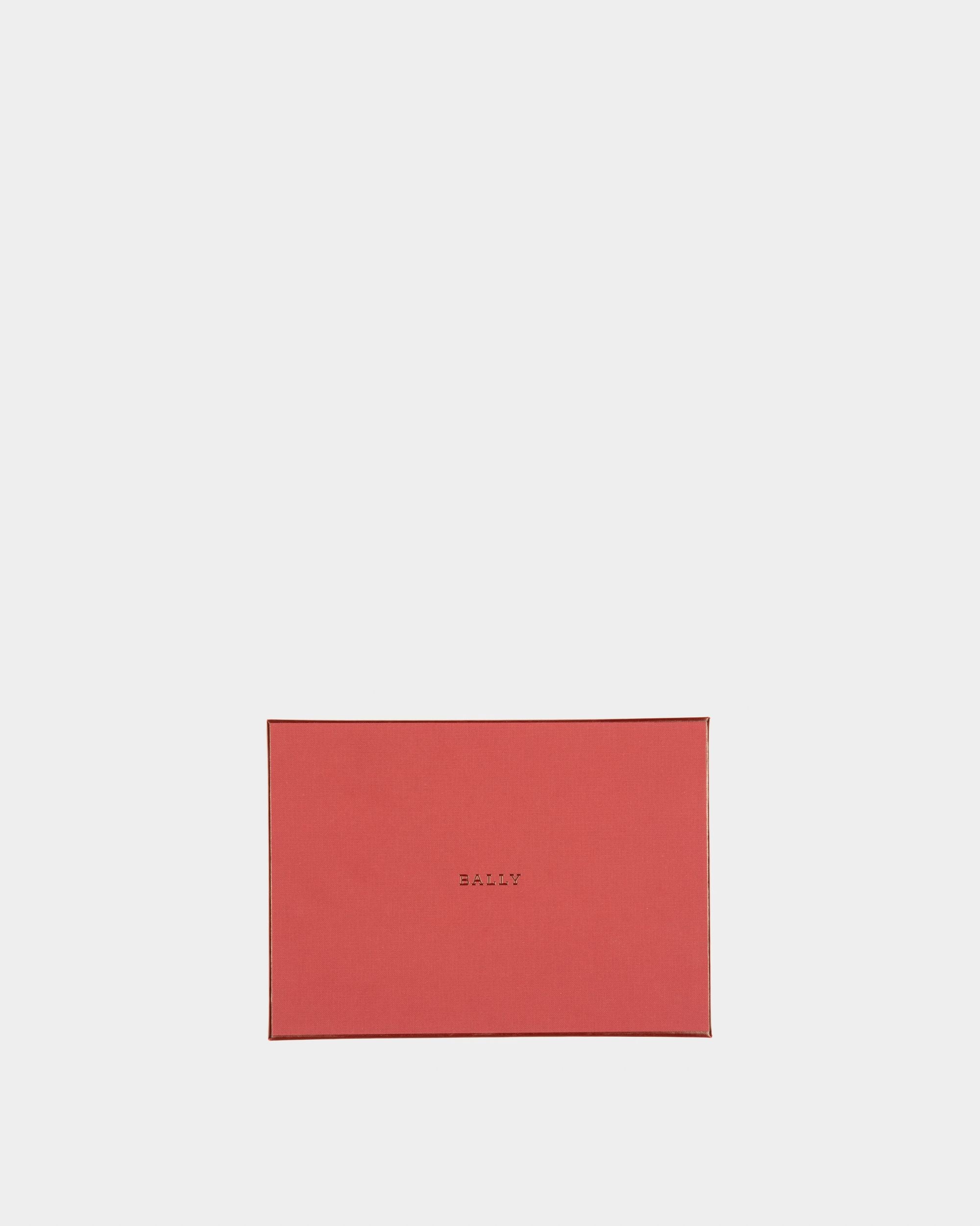 Set Di Accessori Invernali In Cashmere Heritage Red - Donna - Bally - 08