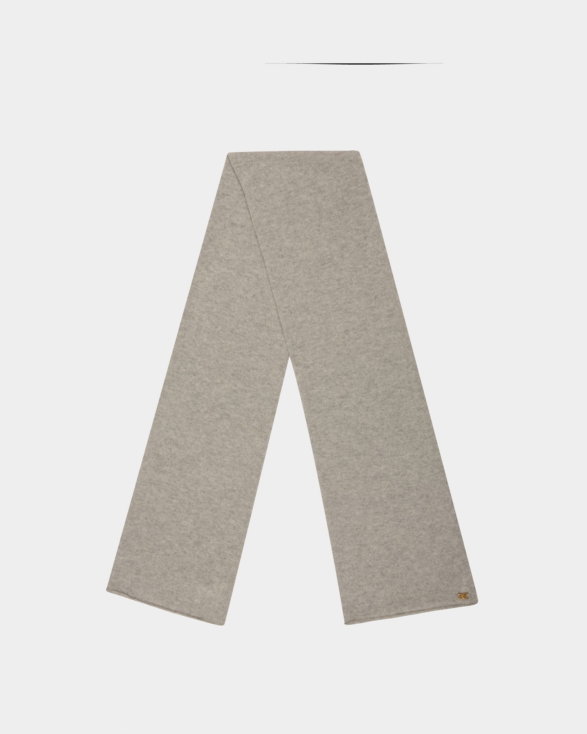 Set Di Accessori Invernali In Cashmere Grigio - Donna - Bally - 01