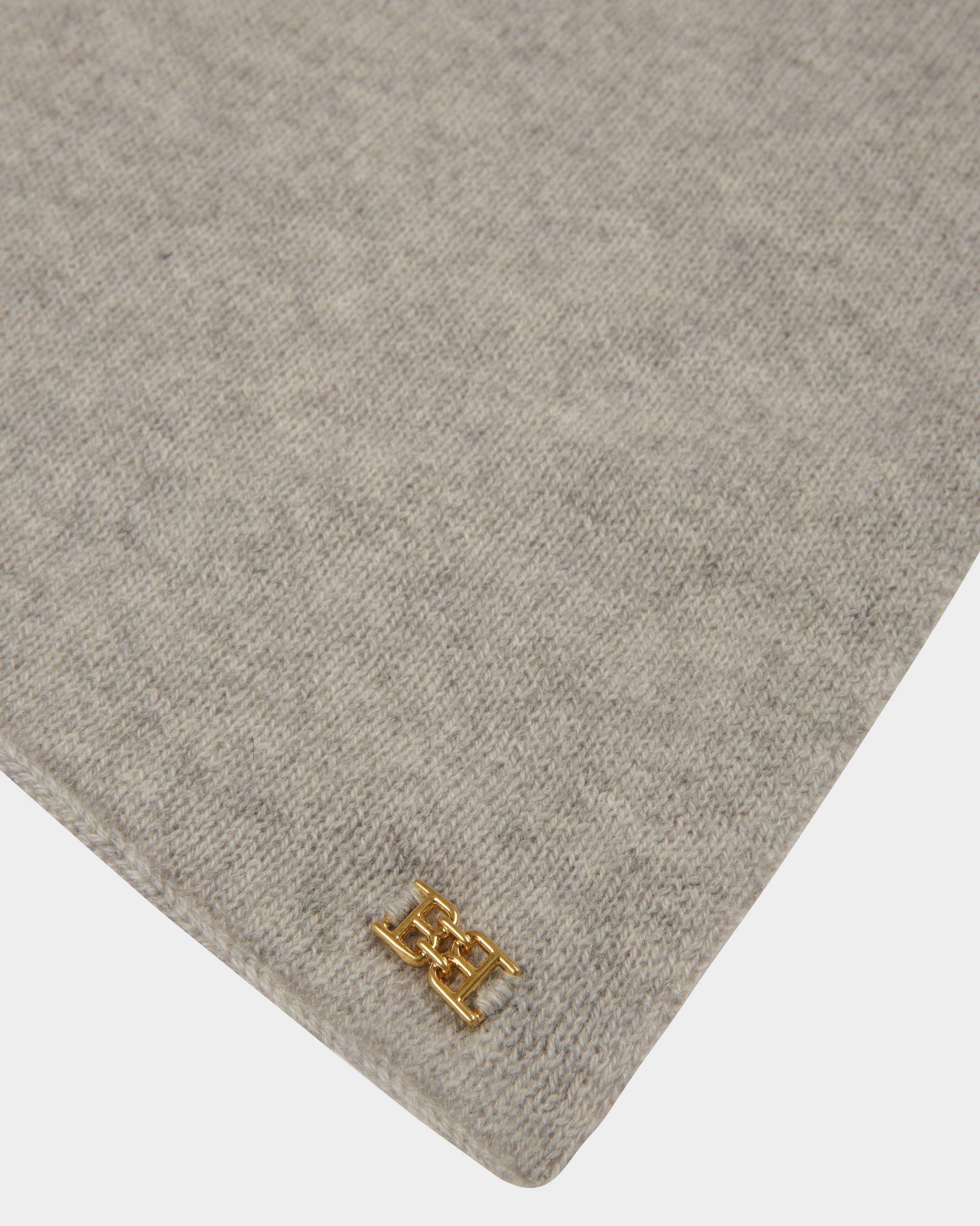 Set Di Accessori Invernali In Cashmere Grigio - Donna - Bally - 02