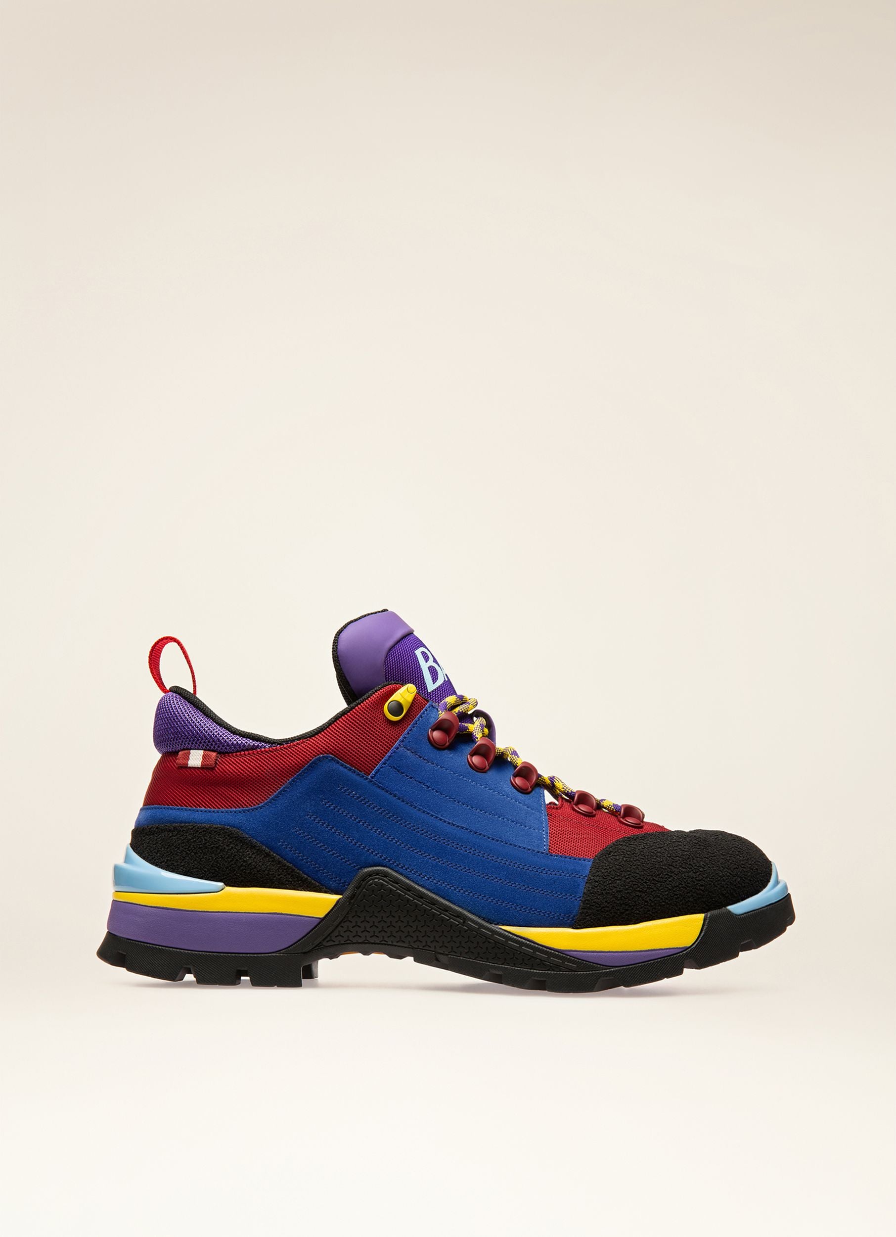 Bally Hike 2 Scarpe Da Trekking In Tessuto Rosso - Uomo - Bally - 01