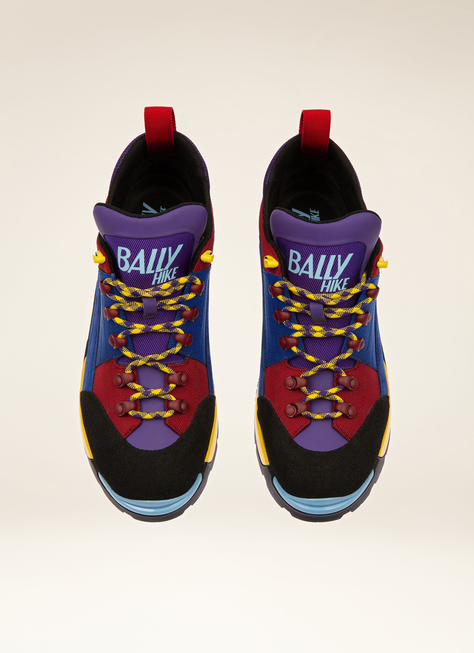 Bally Hike 2 Scarpe Da Trekking In Tessuto Rosso - Uomo - Bally - 04