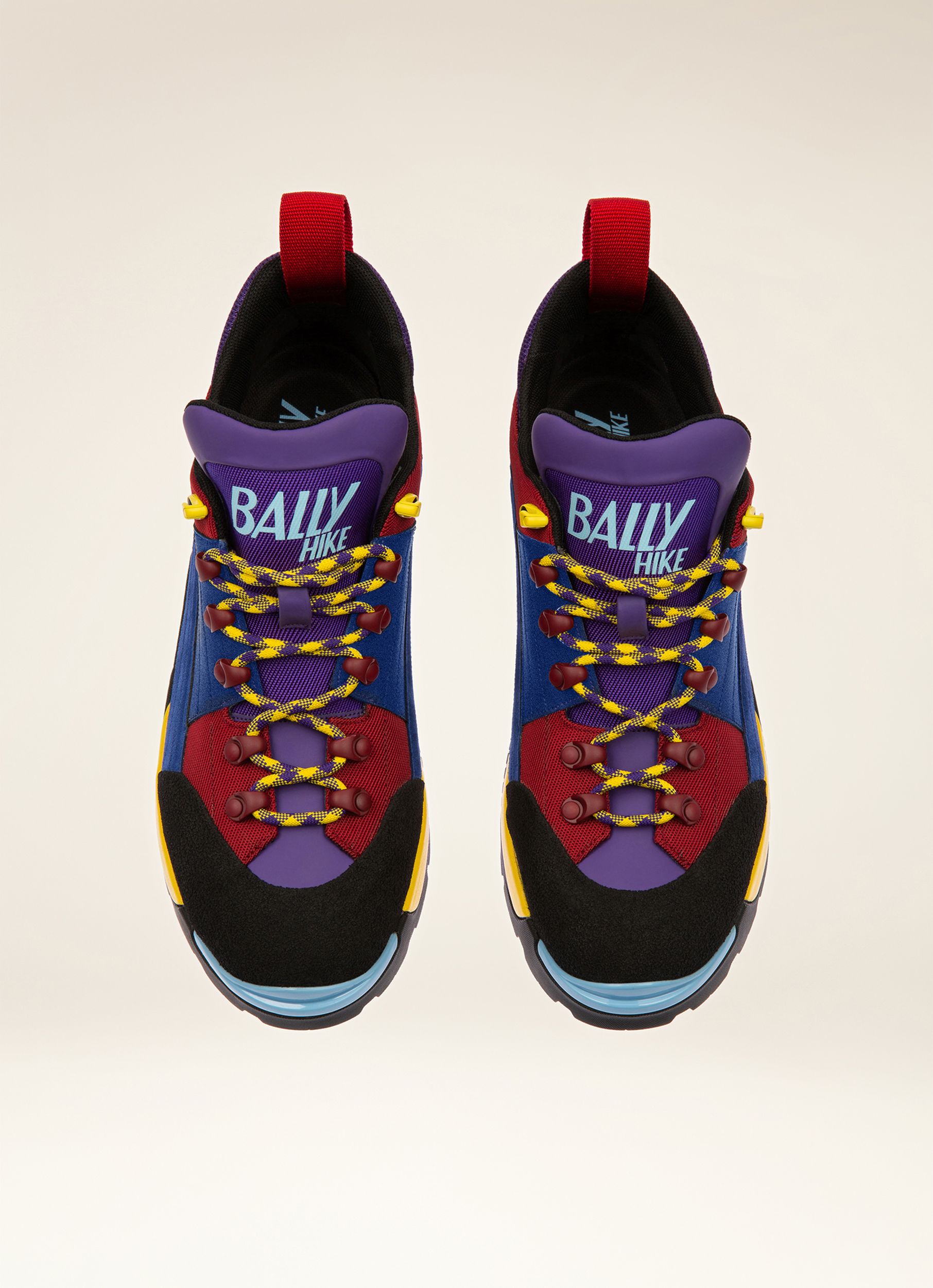 Bally Hike 2 Scarpe Da Trekking In Tessuto Rosso - Donna - Bally - 04