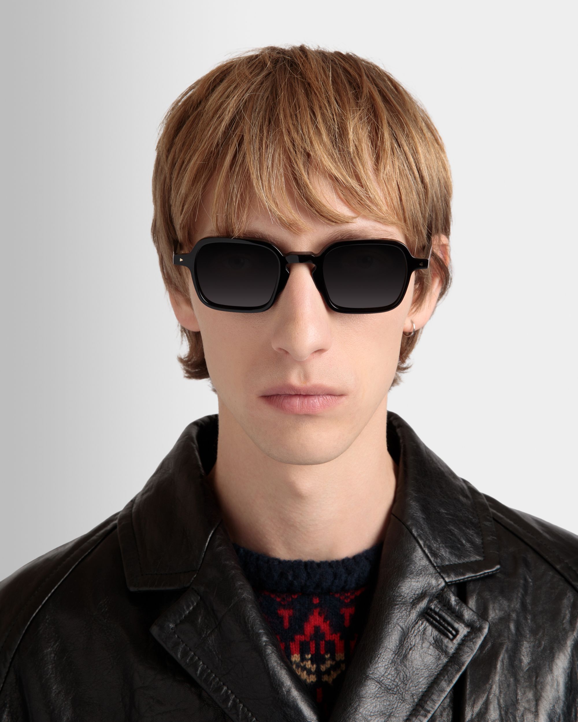 Occhiali Da Sole Werner In Acetato Nero - Other - Bally - 02