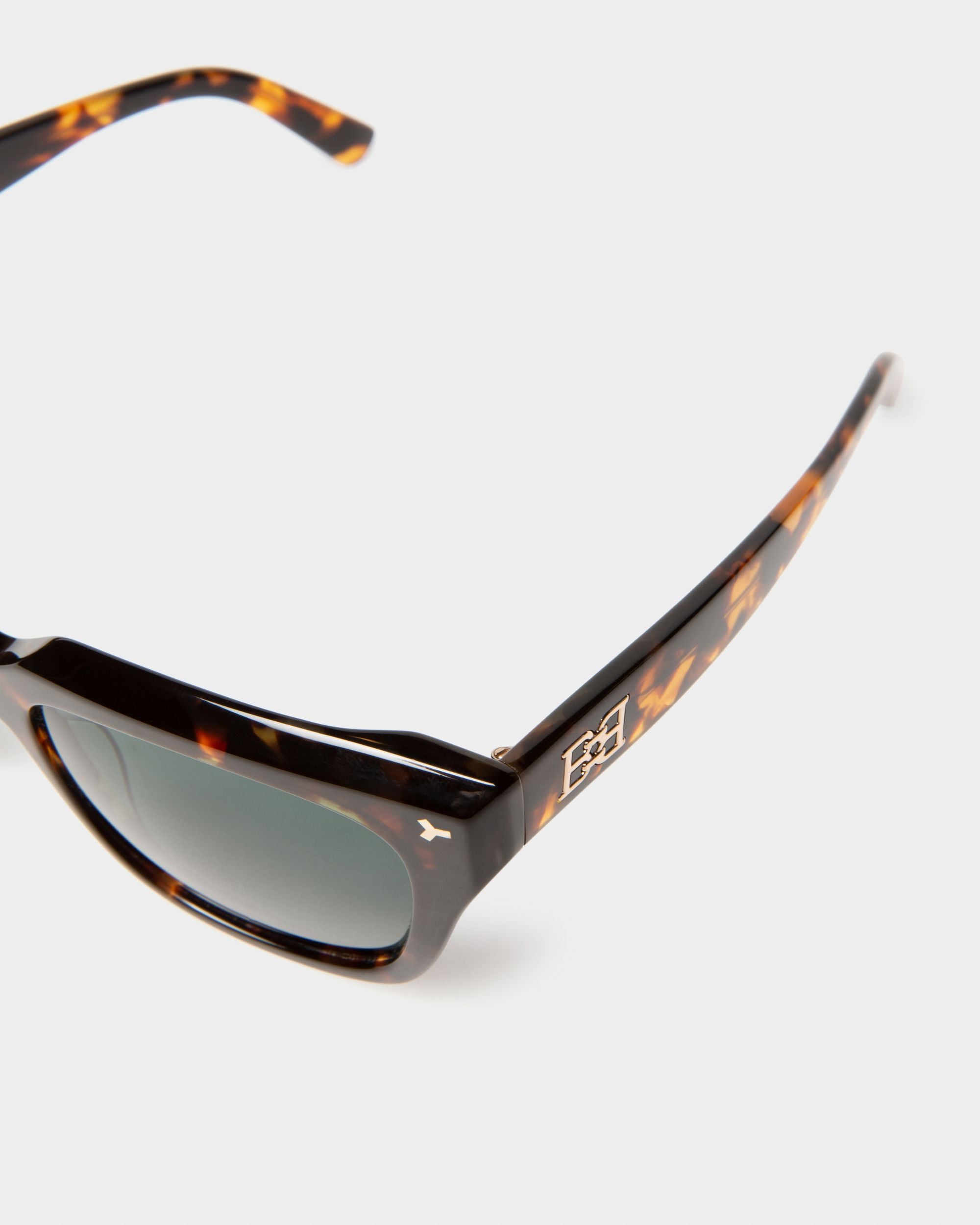 Stelli Occhiali Da Sole In Acetato Havana Vintage - Donna - Bally - 02