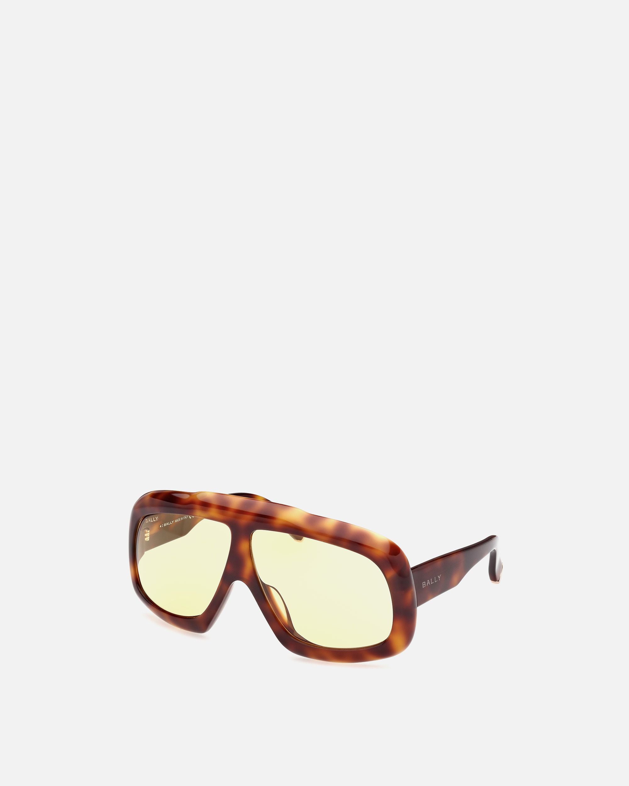 Occhiali Da Sole Eyger In Acetato Avana Con Lenti Gialle - Other - Bally - 03