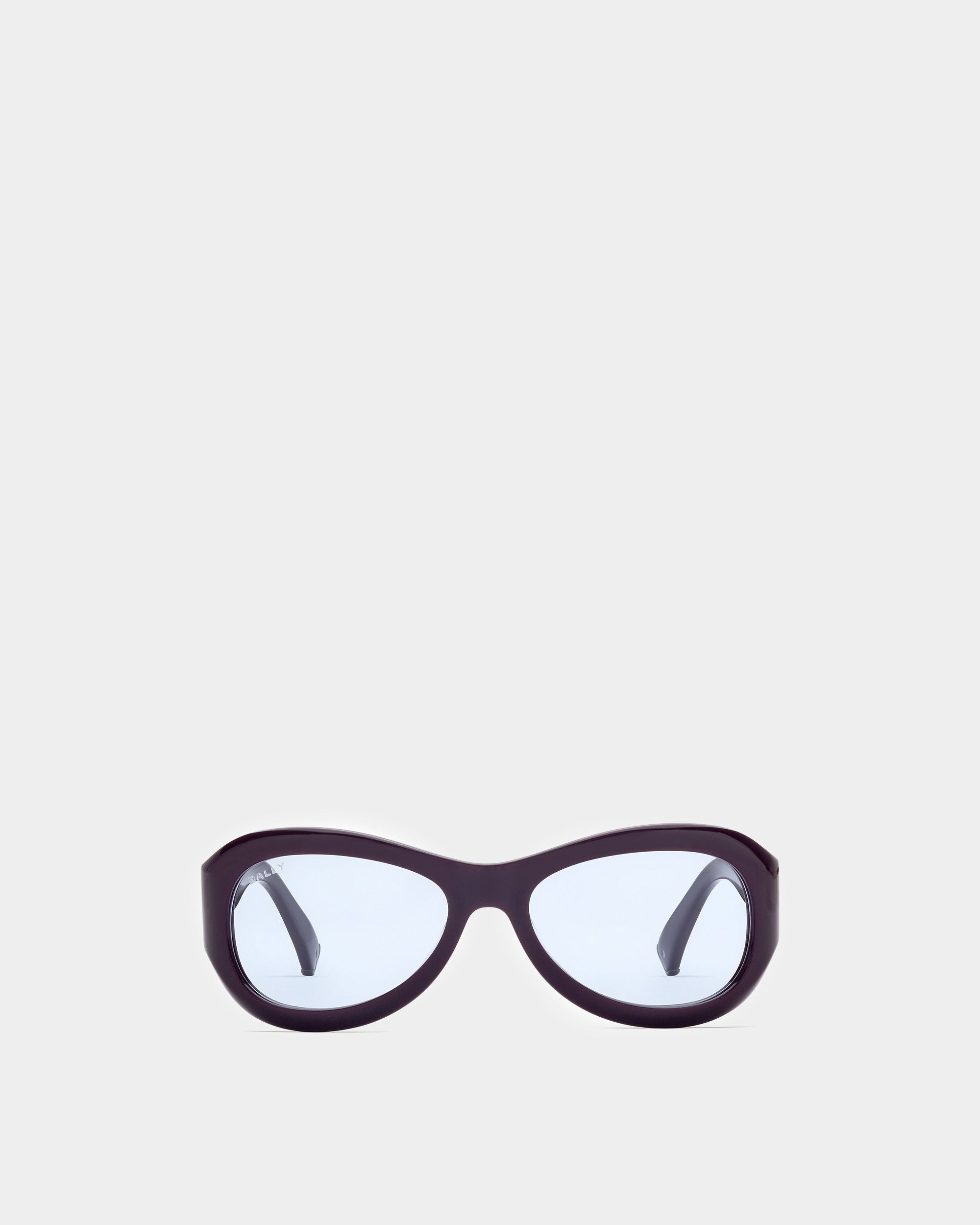 Occhiali Da Sole Maurice In Acetato Viola Con Lenti Blu - Other - Bally - 01