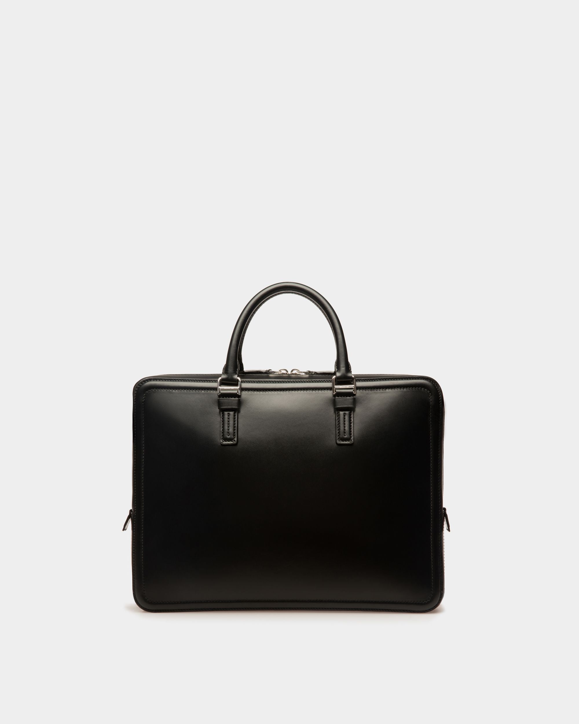 Sergy Valigetta In Pelle Nera - Uomo - Bally - 03