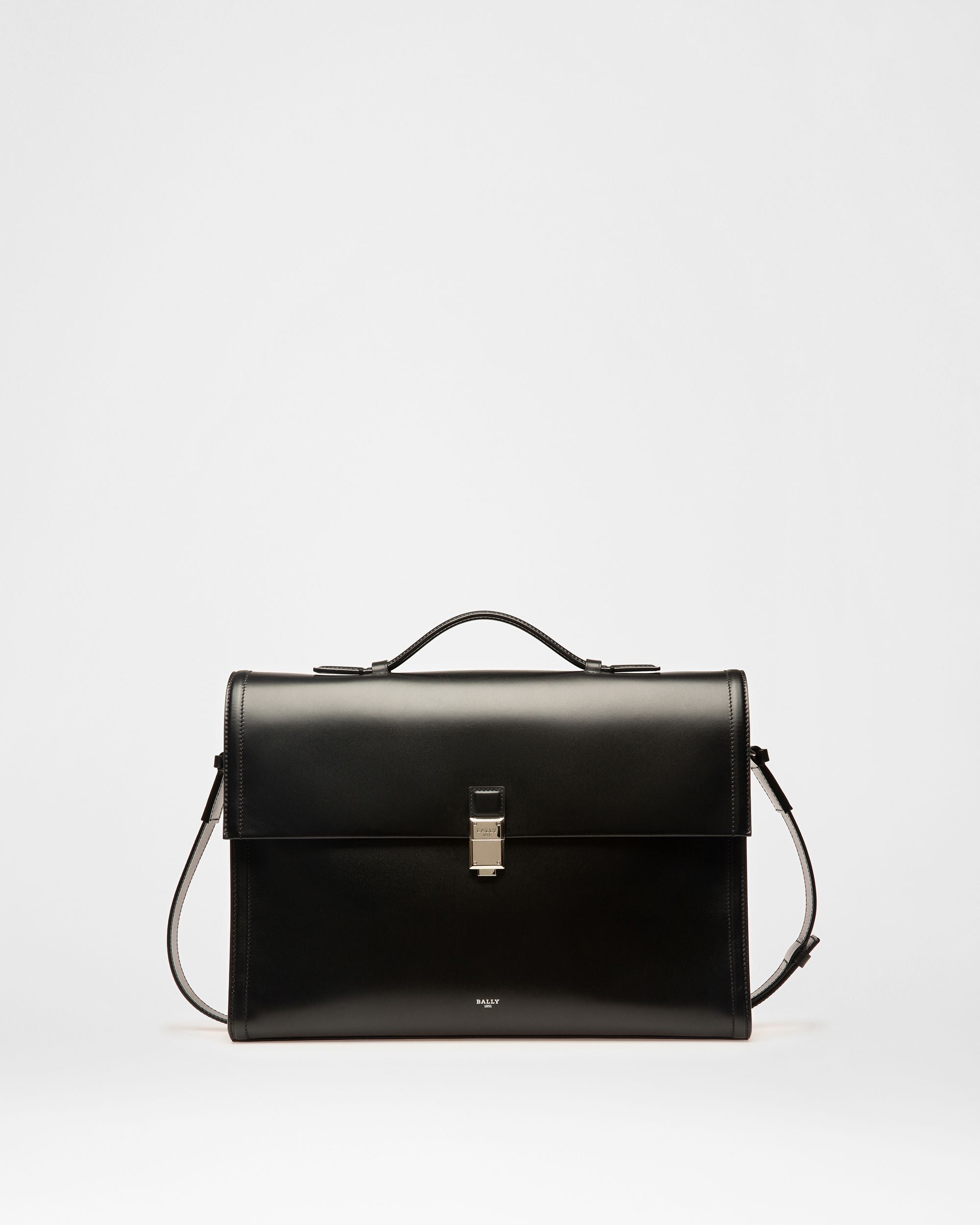Soroh Ventiquattrore In Pelle Nera - Uomo - Bally - 01
