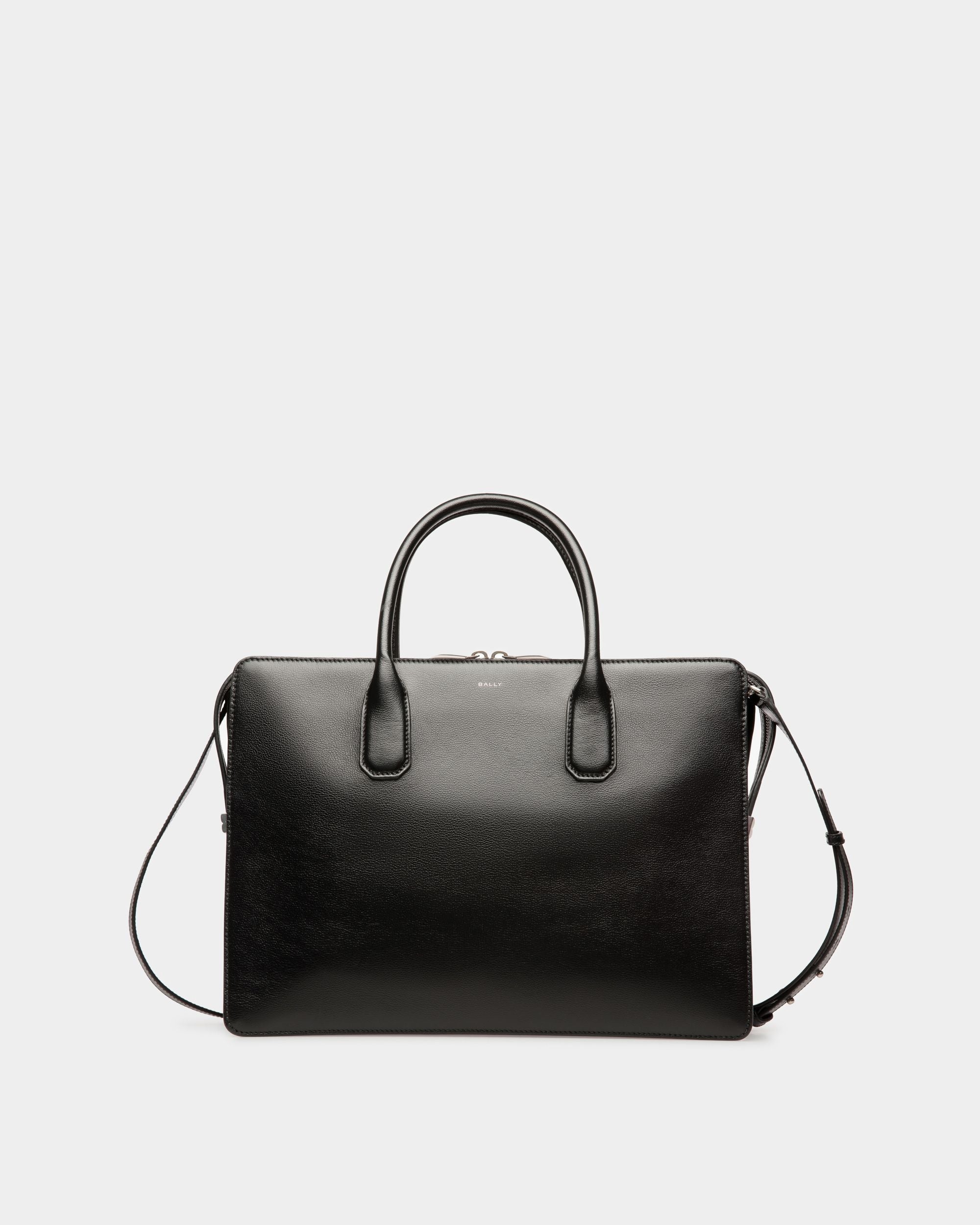 Borsa Business Banque In Pelle Nera - Uomo - Bally - 01