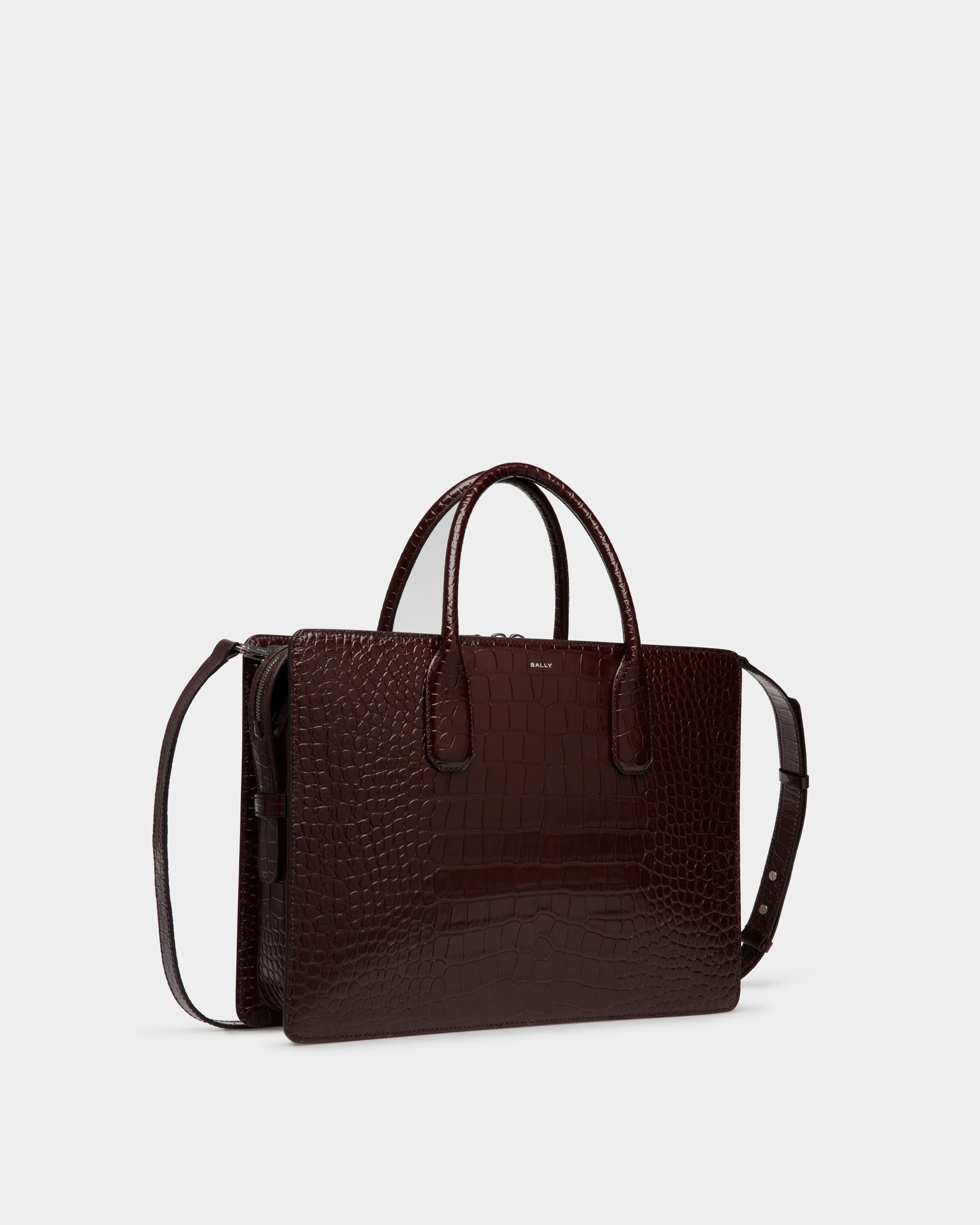 Borsa Business Banque In Pelle Chablis - Uomo - Bally - 03