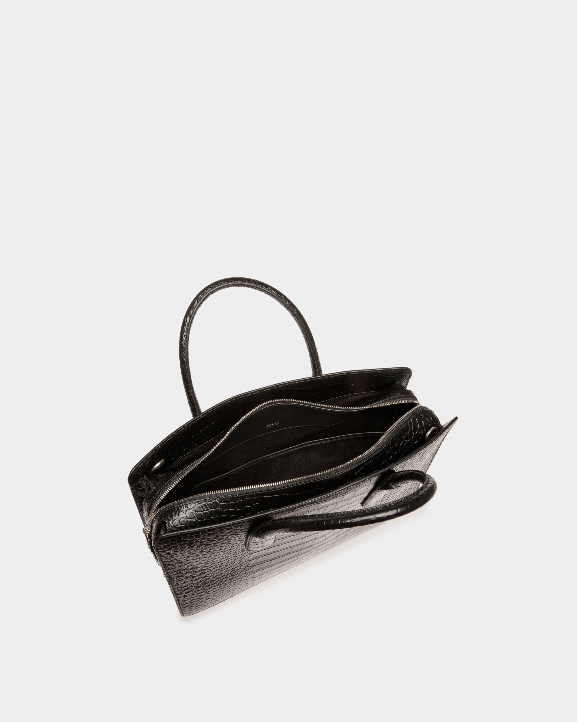 Borsa Business Banque In Pelle Nera - Uomo - Bally - 04