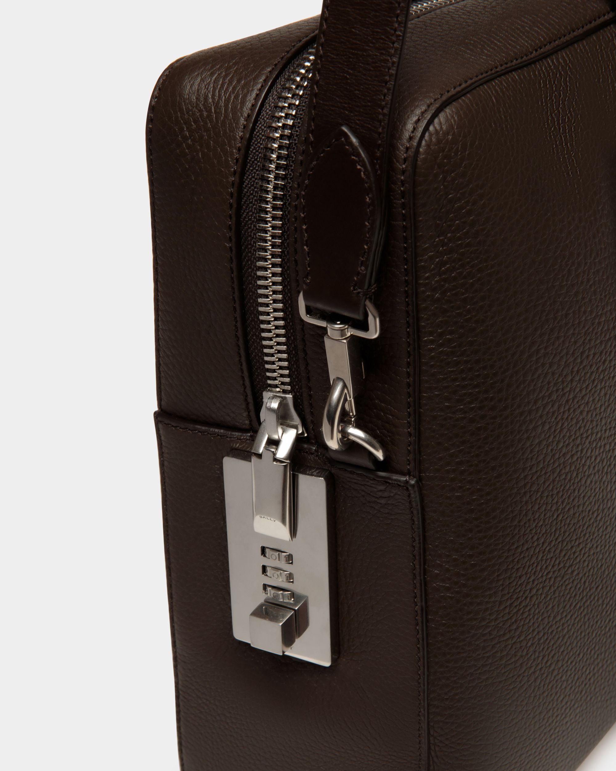 Cartella Lago In Pelle Marrone - Uomo - Bally - 04