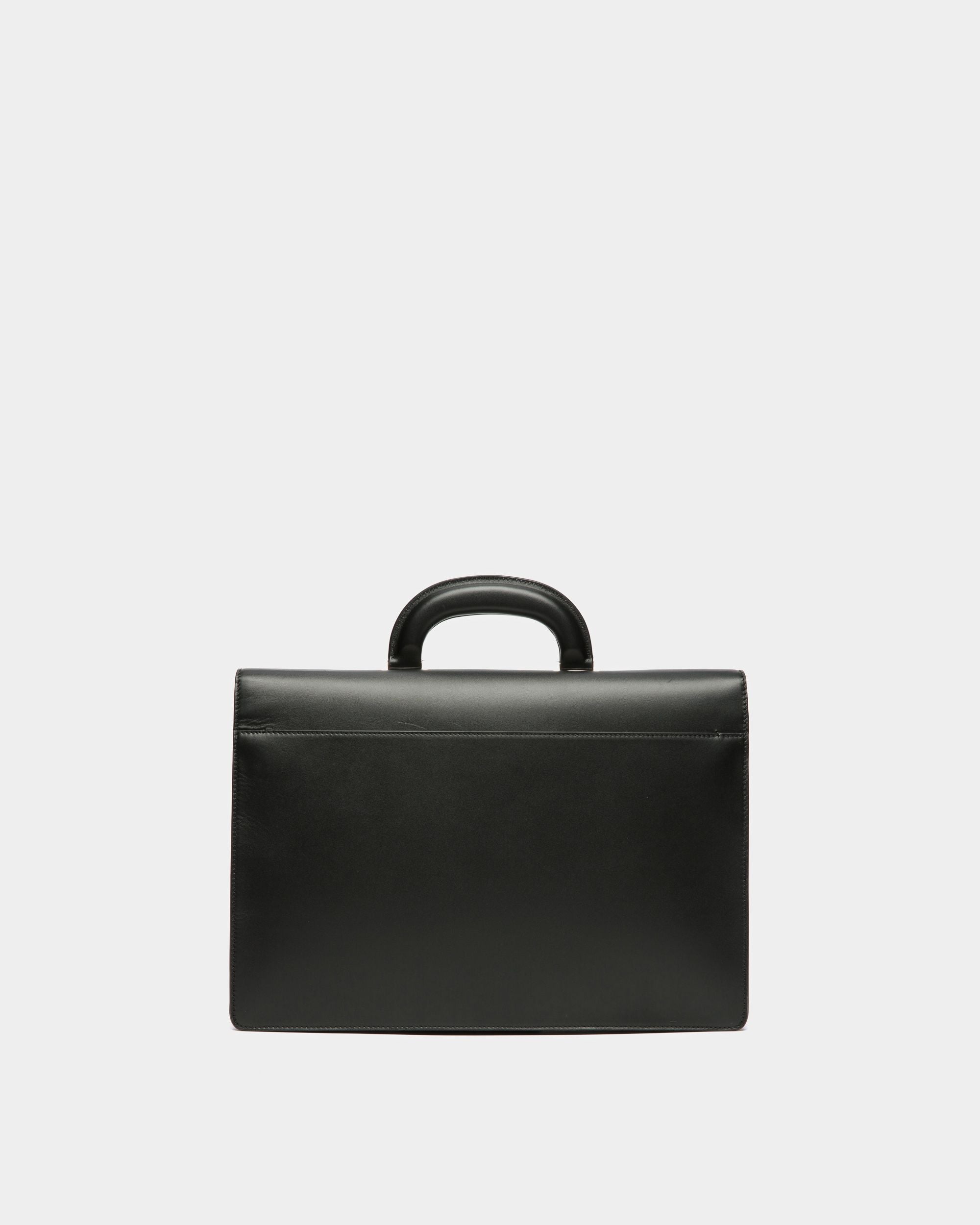 Cartella Busy Bally In Pelle Nera - Uomo - Bally - 02