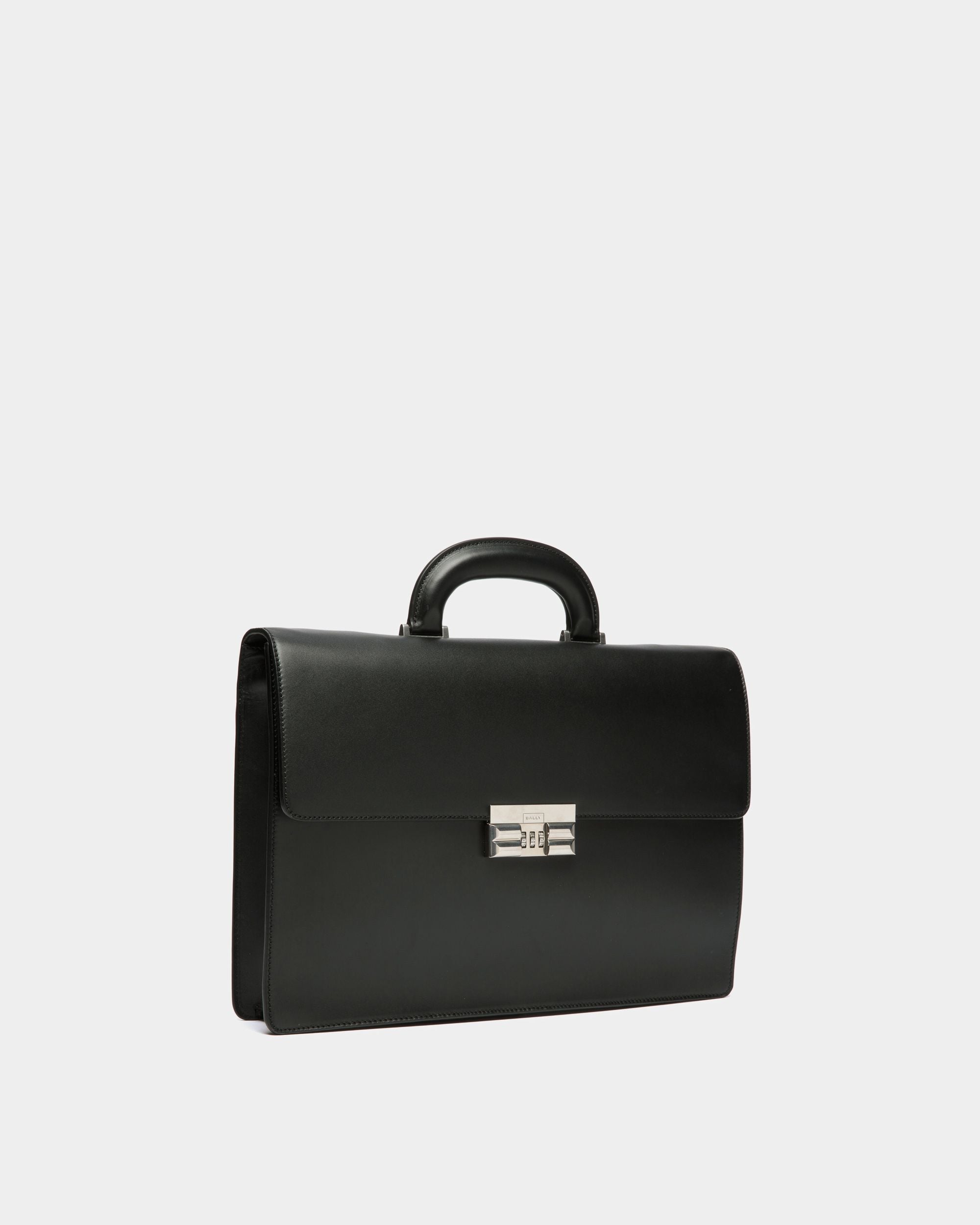 Cartella Busy Bally In Pelle Nera - Uomo - Bally - 03