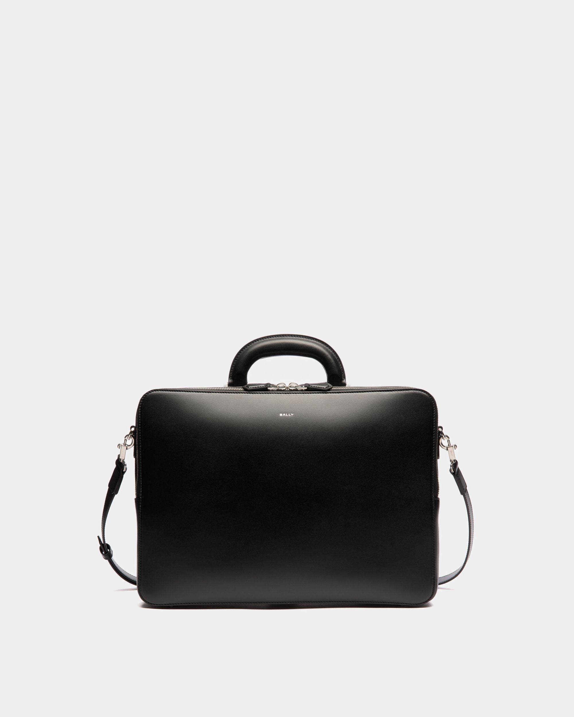 Cartella Busy Bally In Pelle Nera - Uomo - Bally - 01