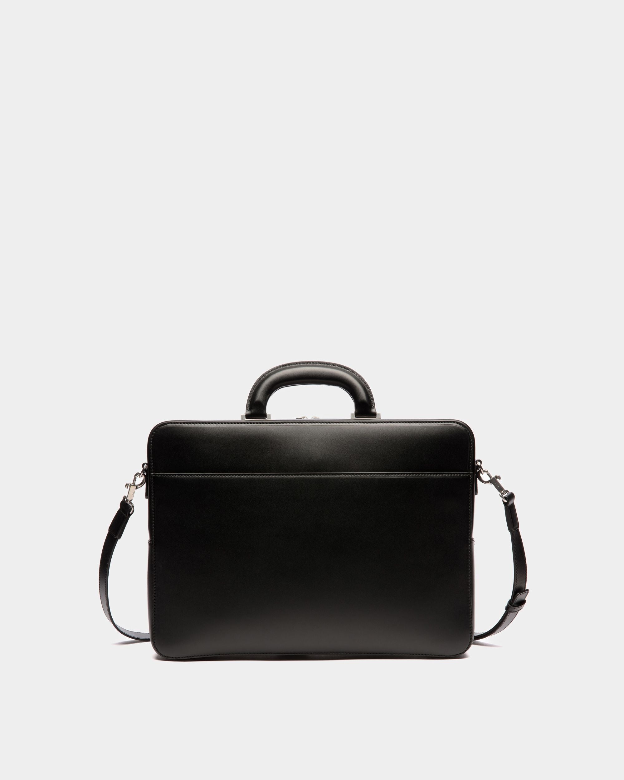 Cartella Busy Bally In Pelle Nera - Uomo - Bally - 02