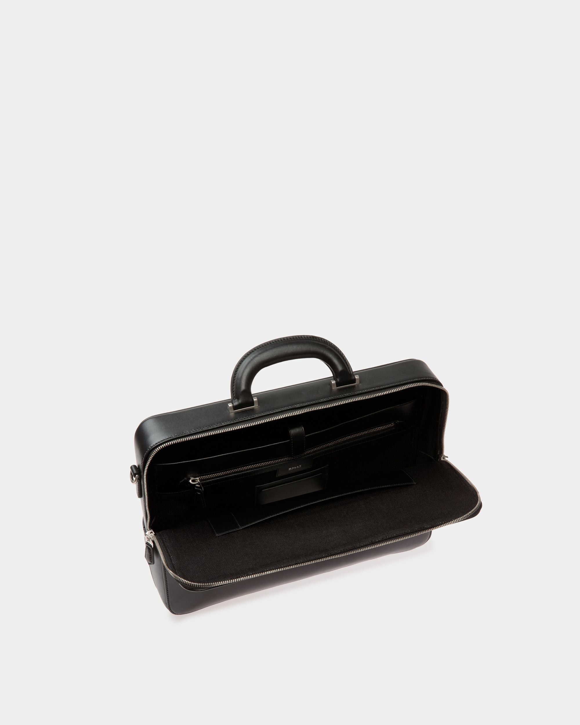 Cartella Busy Bally In Pelle Nera - Uomo - Bally - 04