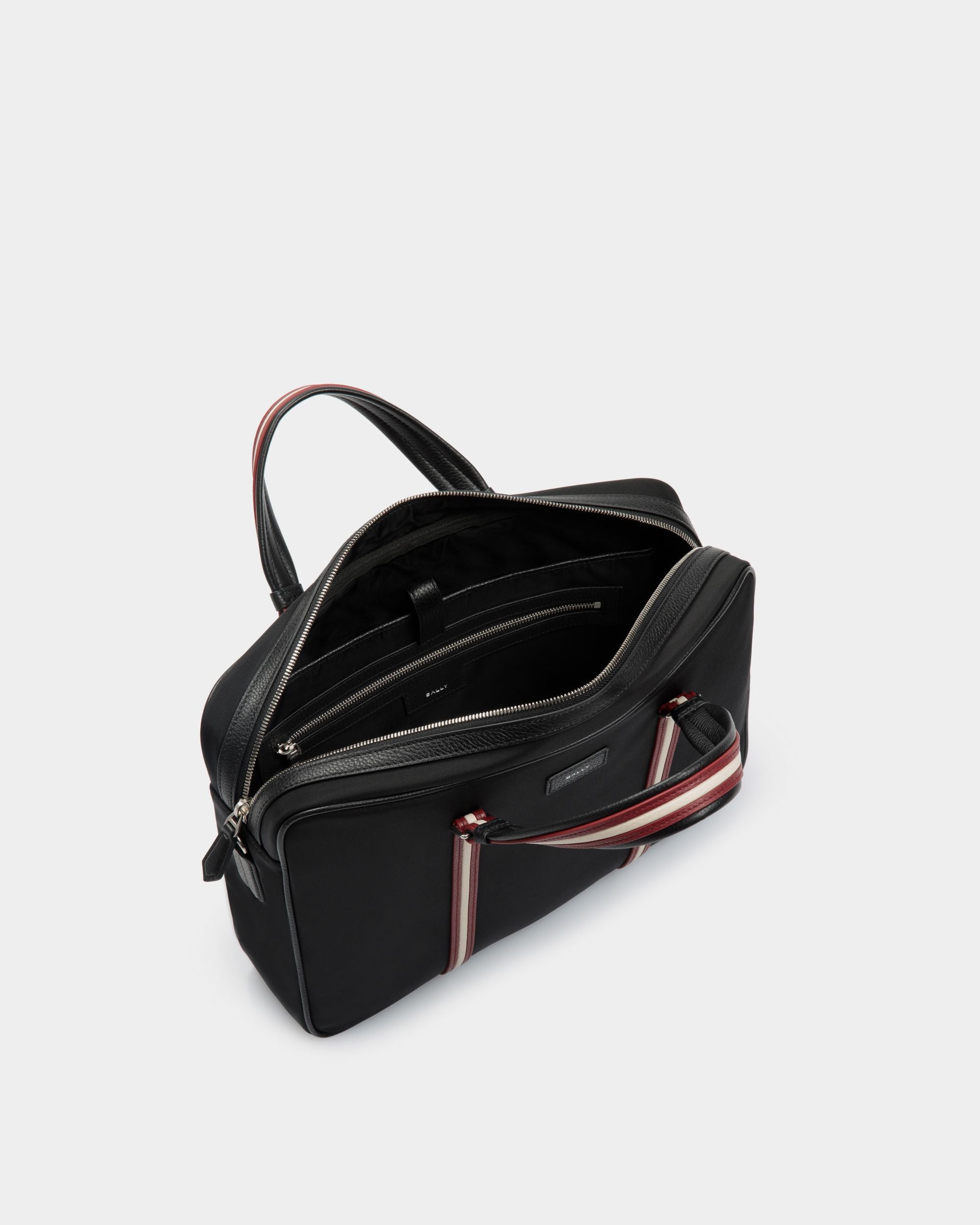 Cartella Code In Nylon Nero - Uomo - Bally - 04