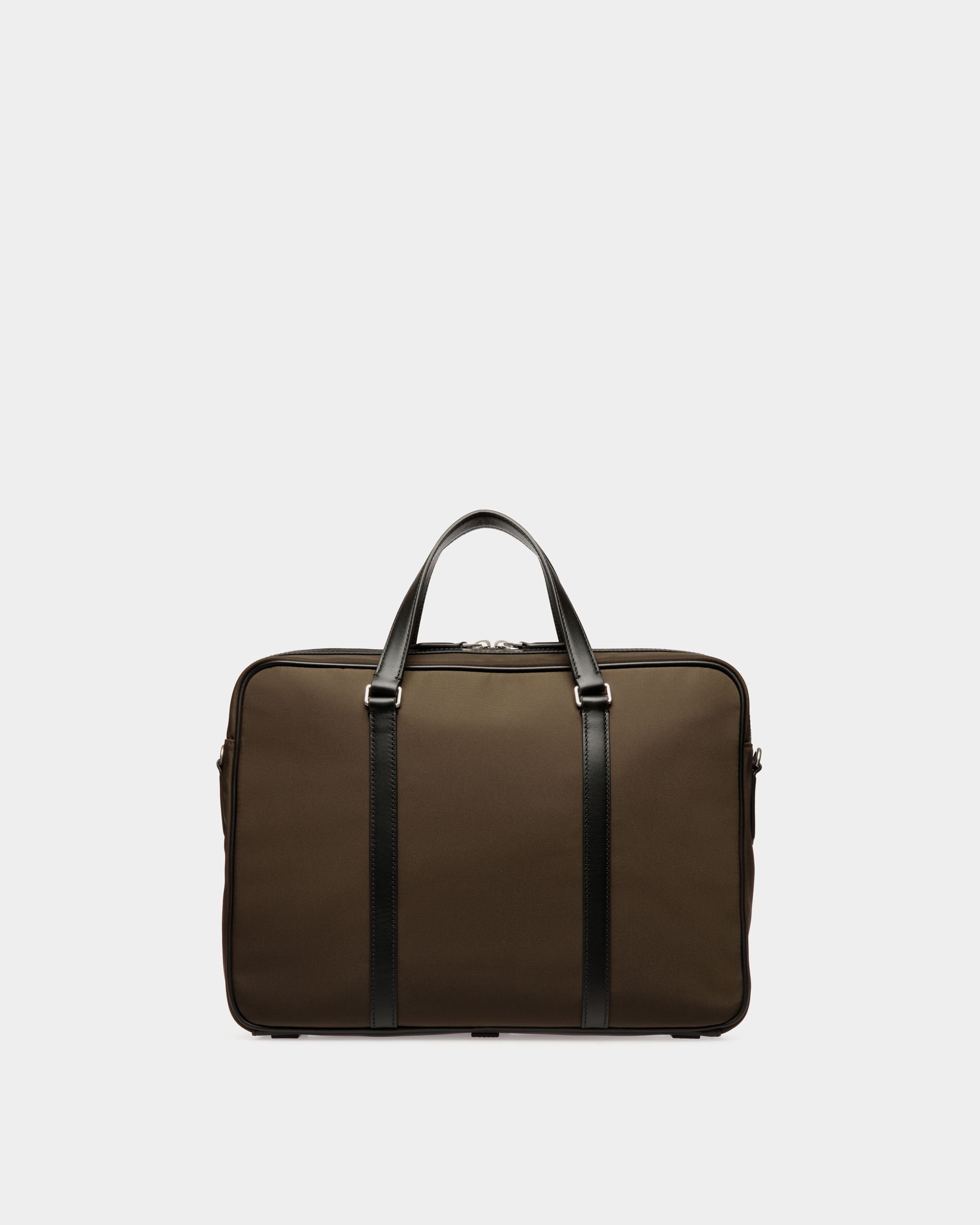 Cartella Code In Nylon Military Green - Uomo - Bally - 02