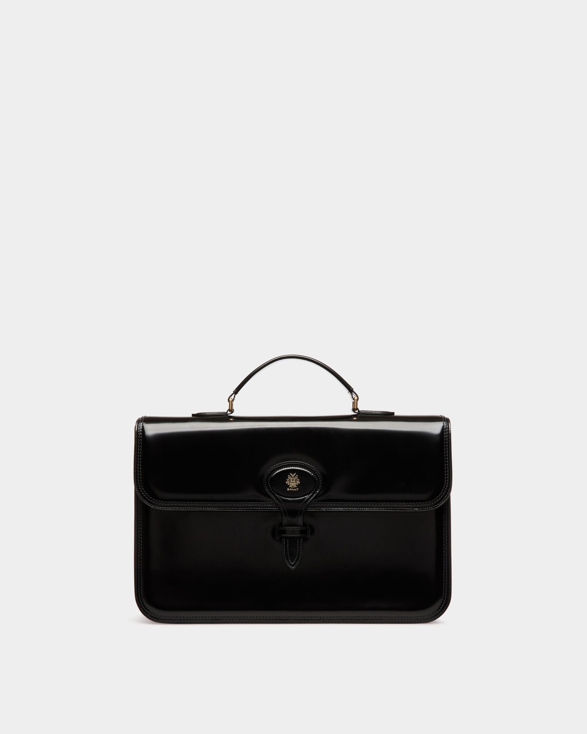 Cartella Beckett In Pelle Nera - Uomo - Bally - 01