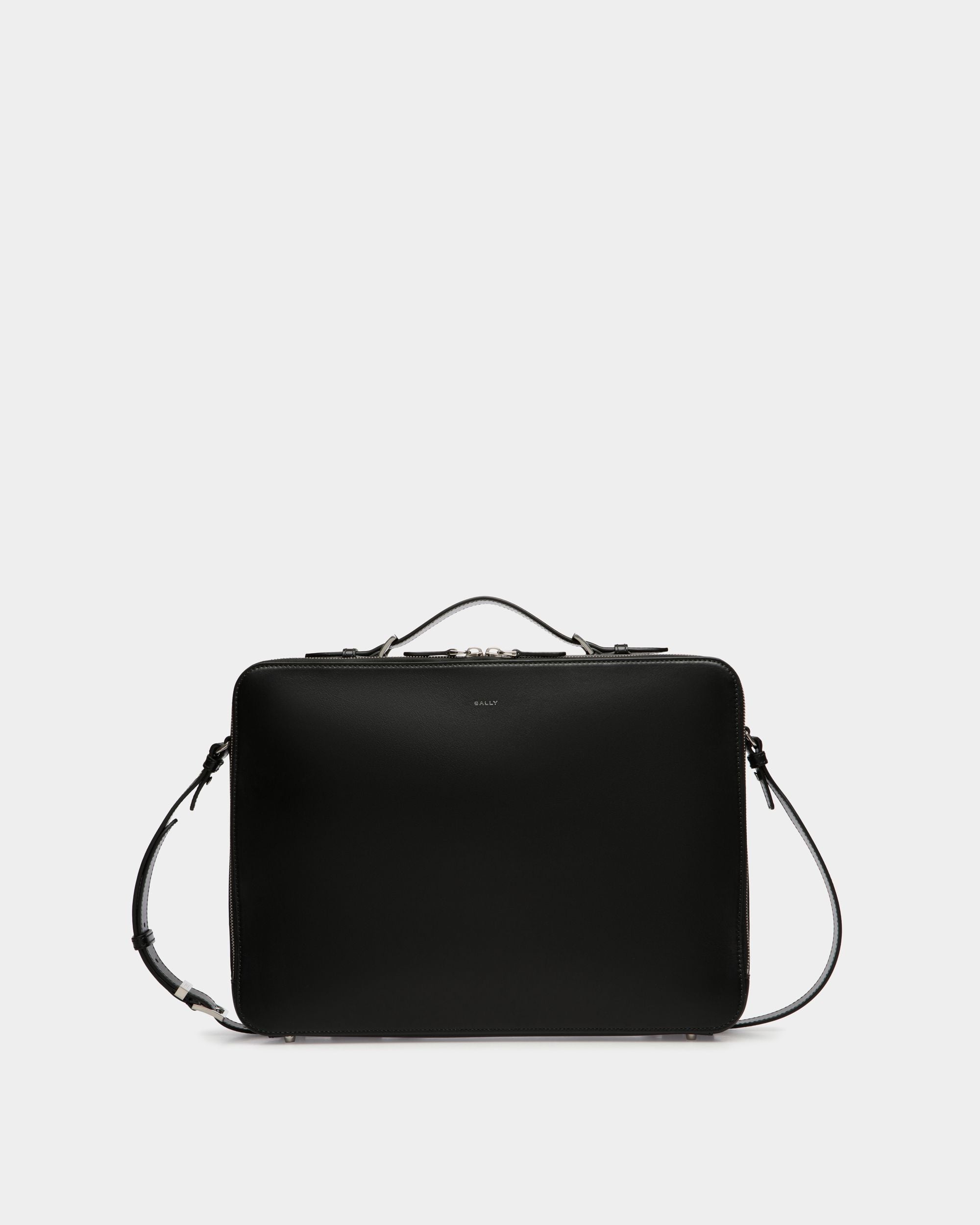 Cartella Deco In Pelle Nera - Uomo - Bally - 01