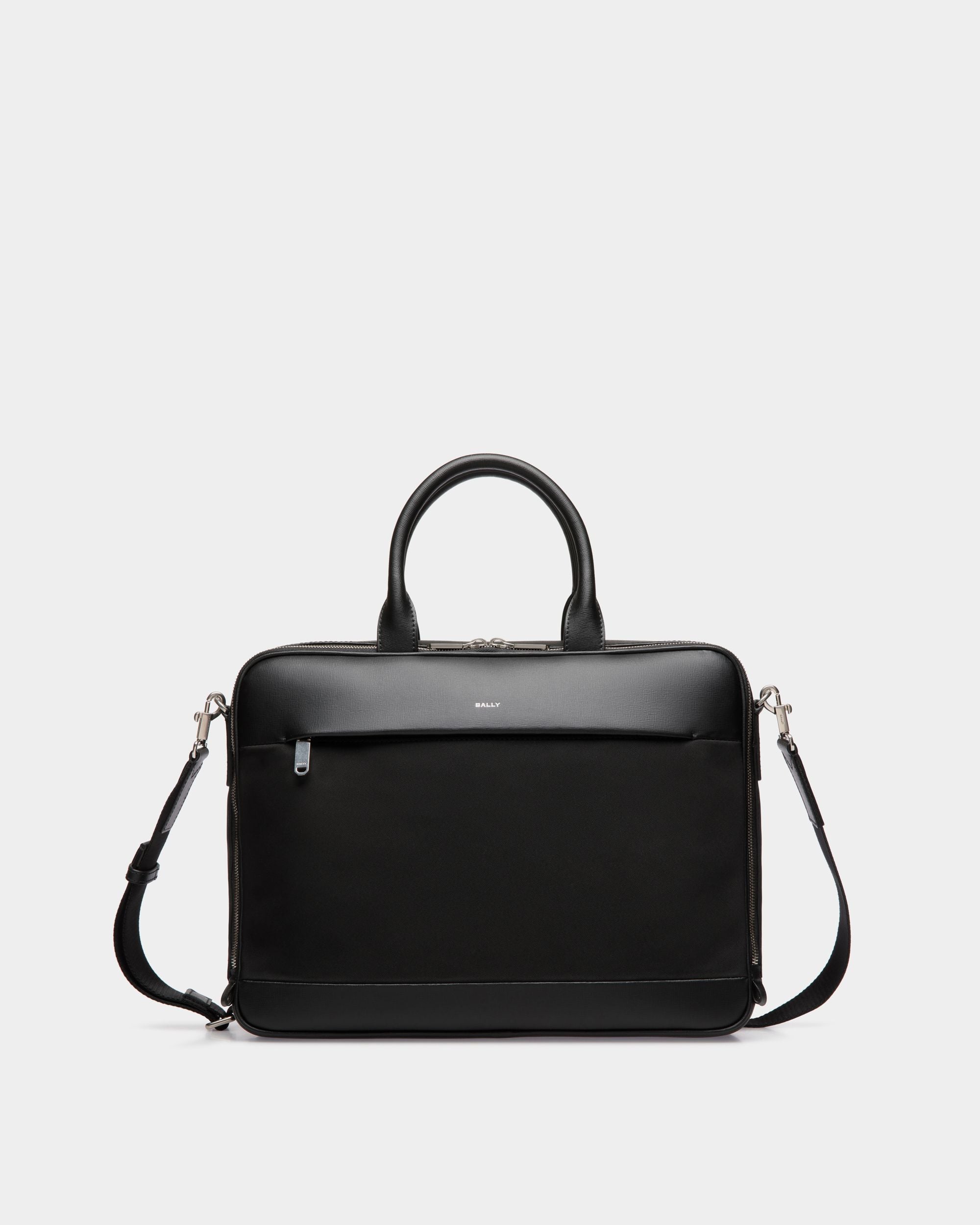 Vogel Brief Case In Black Nylon - Uomo - Bally - 01
