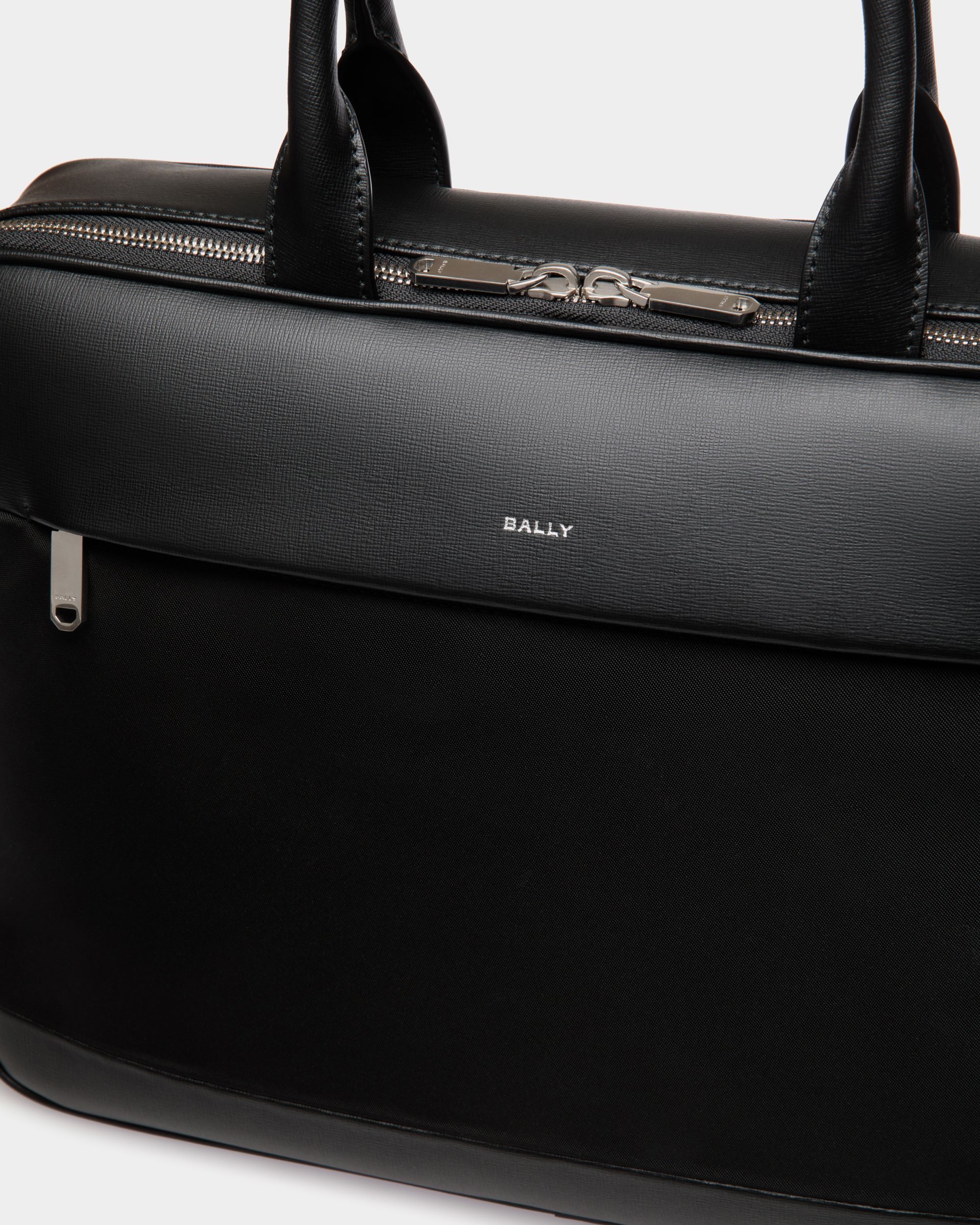 Vogel Brief Case In Black Nylon - Uomo - Bally - 05