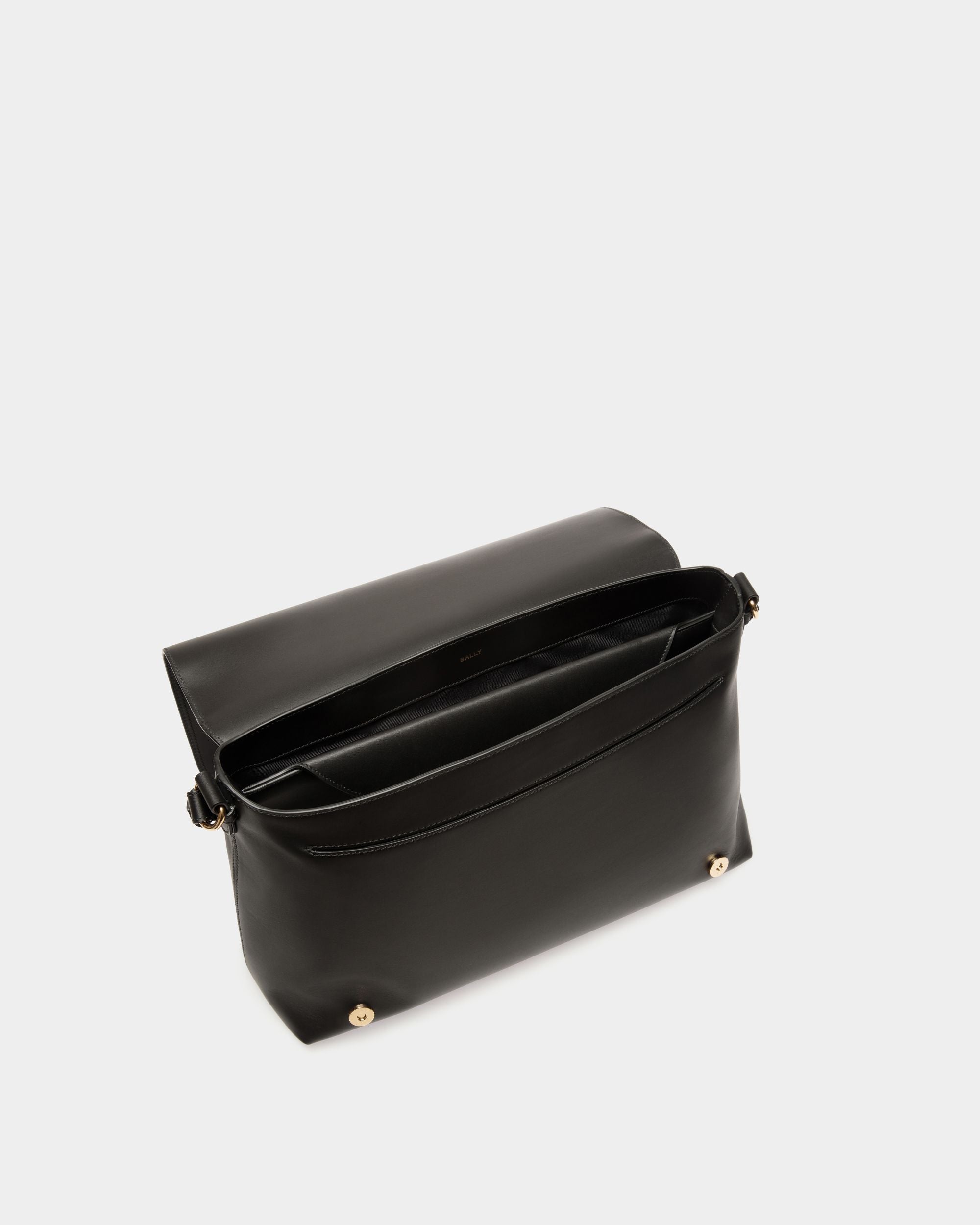 Borsa A Tracolla Ray In Pelle Nera - Uomo - Bally - 04