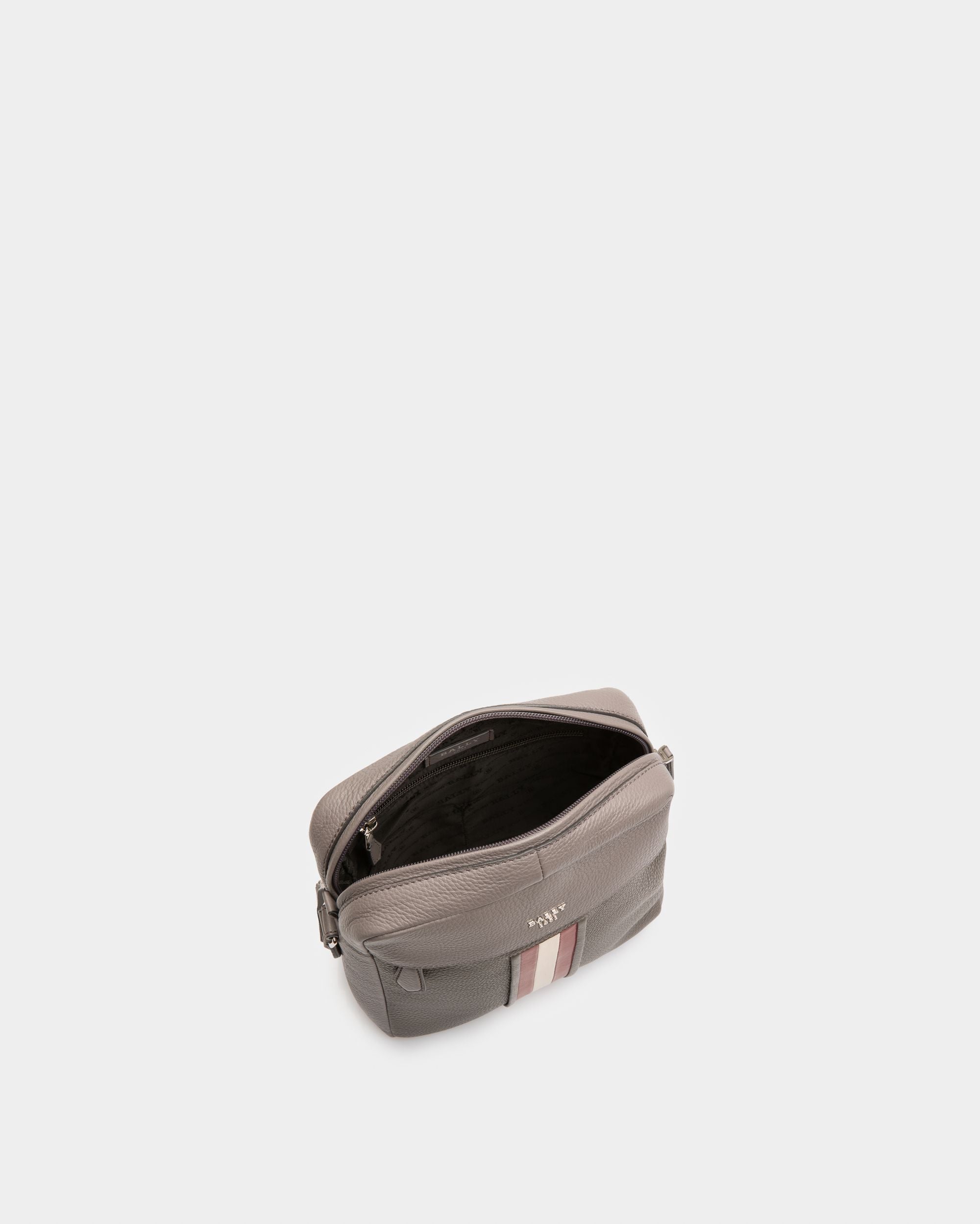 Holm Borsa A Tracolla In Pelle Verde Militare - Uomo - Bally - 04