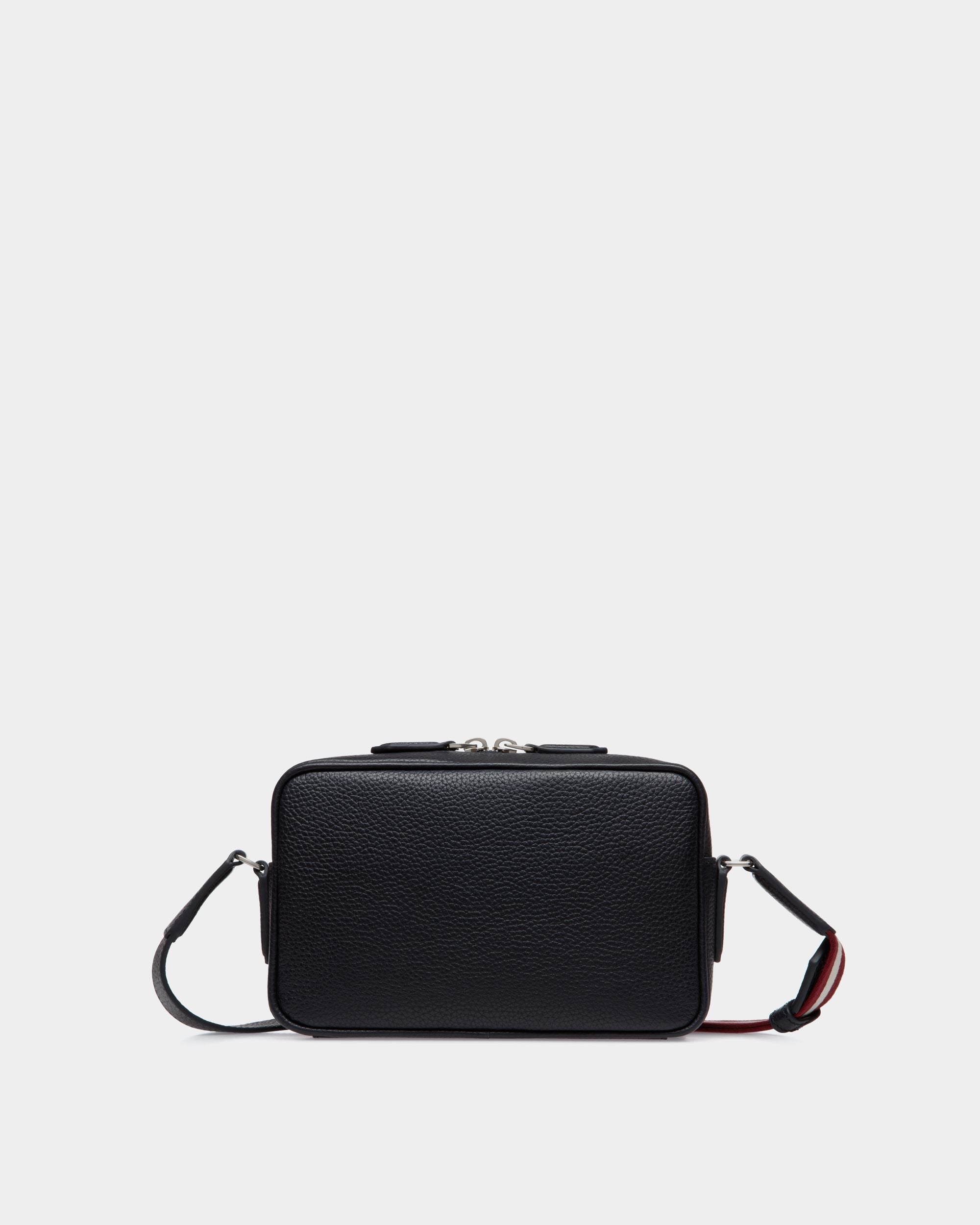 Borsa A Tracolla Code In Pelle Granata Navy Blue - Uomo - Bally - 02