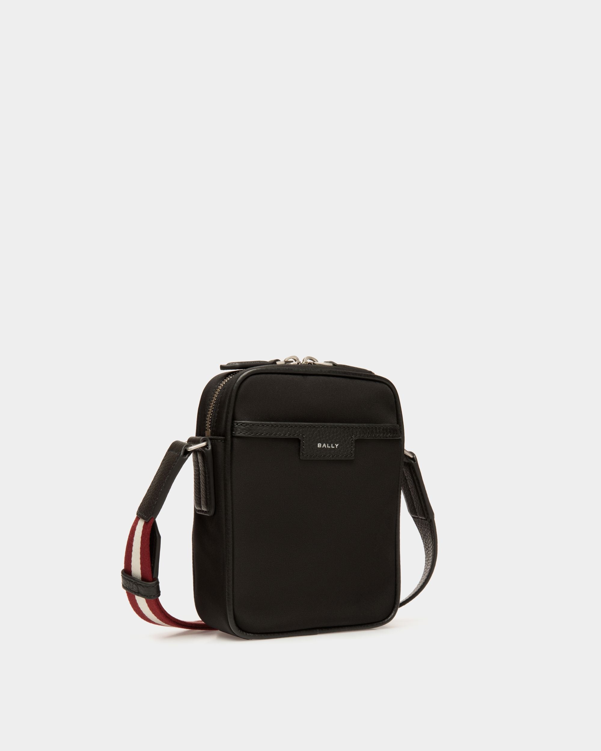Borsa A Tracolla Code In Nylon Nero - Uomo - Bally - 03