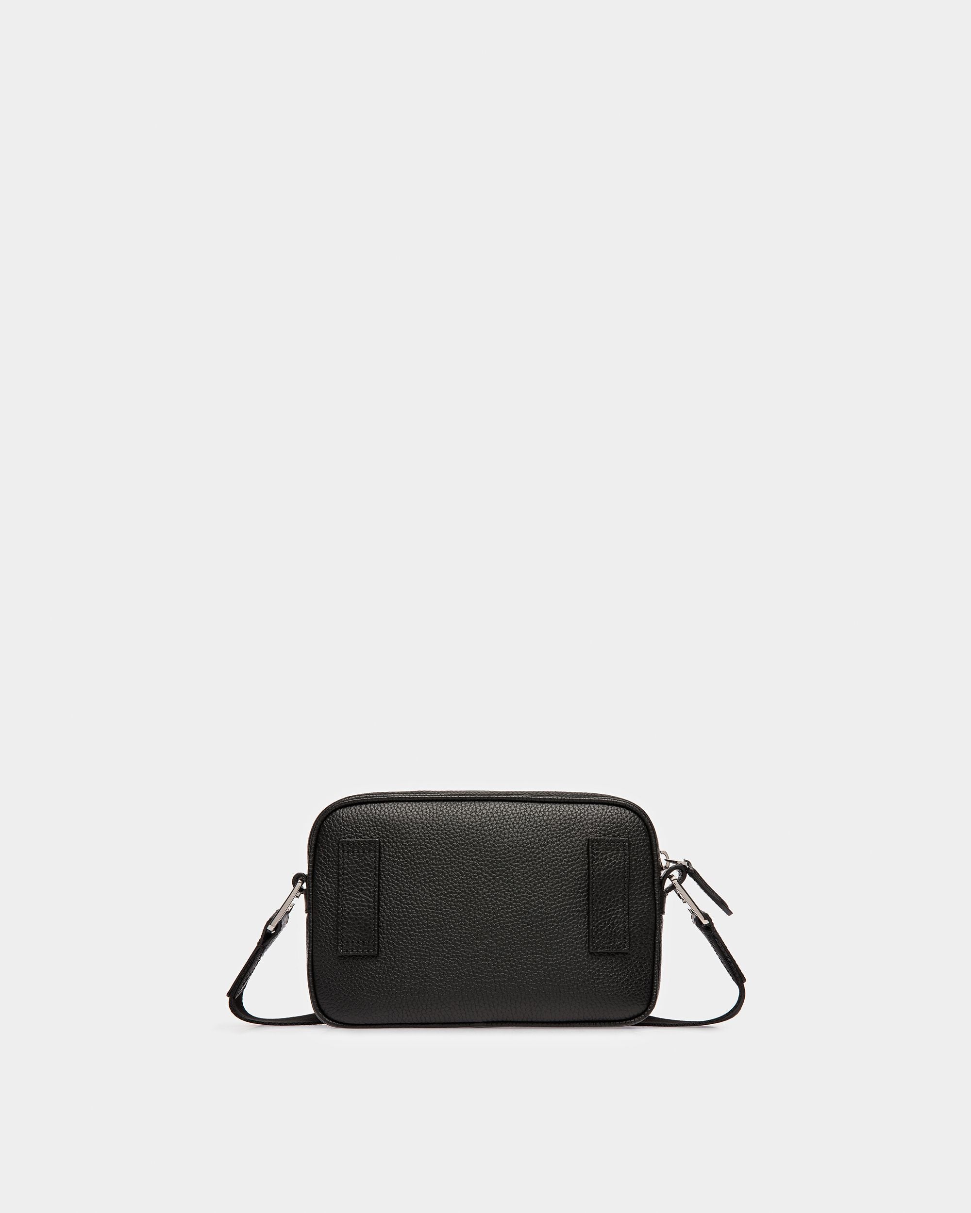 Hal Borsa A Tracolla In Pelle Nera E Grigio Chiaro - Uomo - Bally - 02
