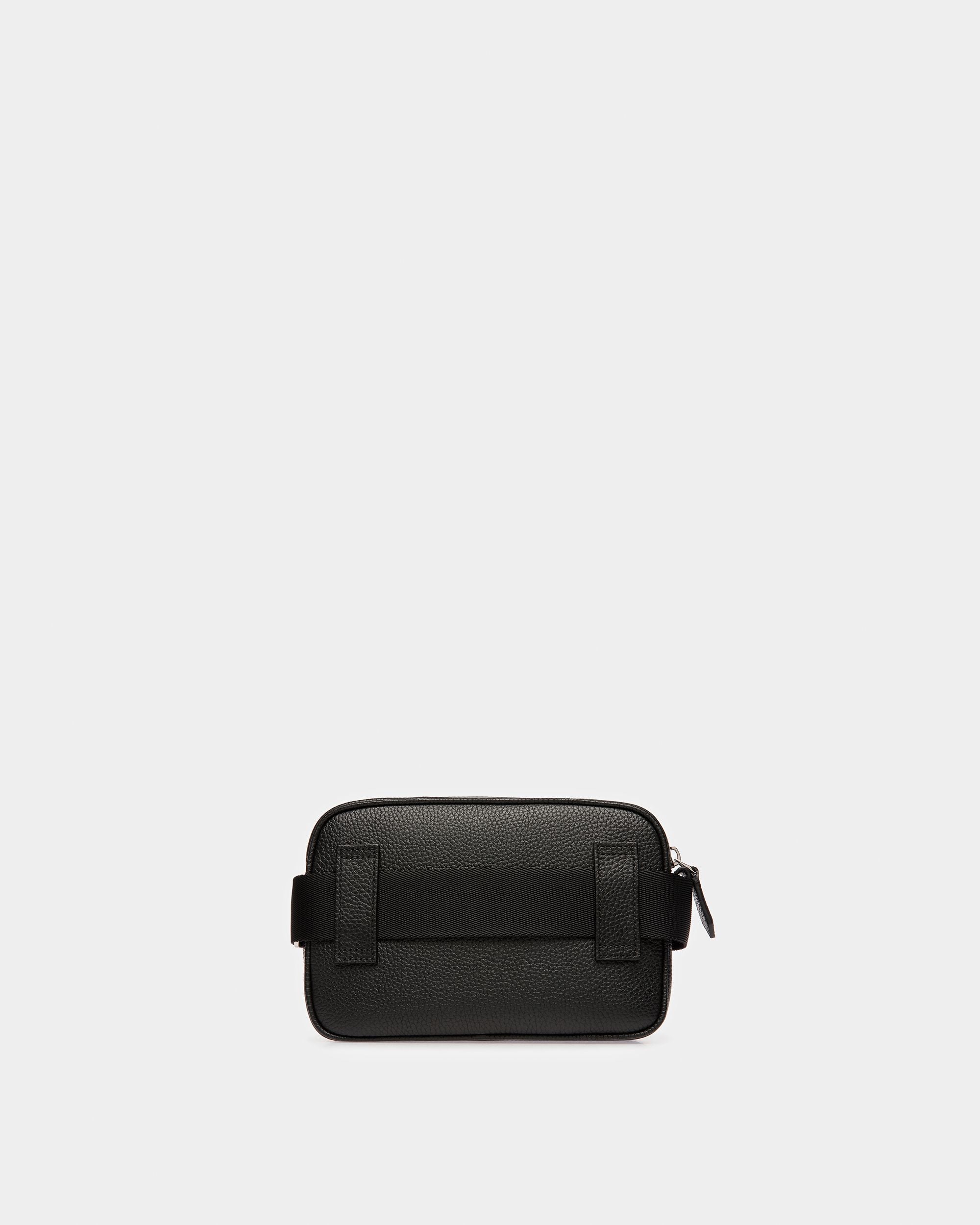 Hal Borsa A Tracolla In Pelle Nera E Grigio Chiaro - Uomo - Bally - 06