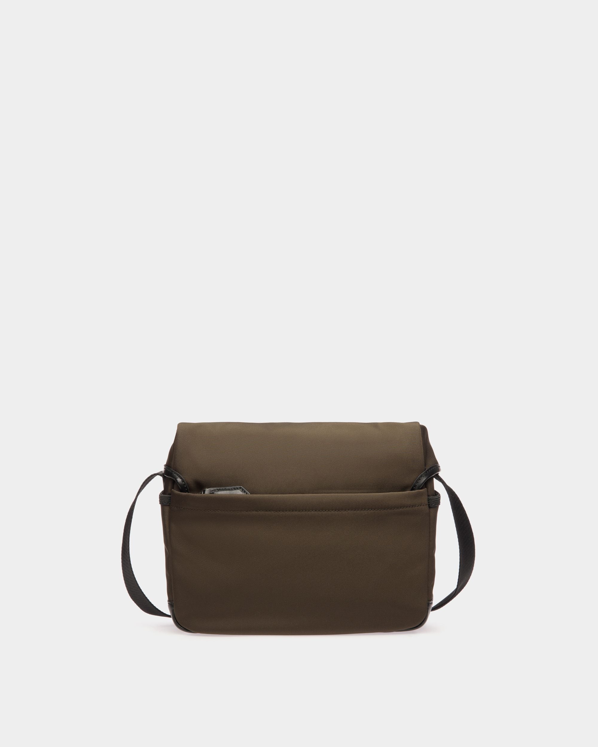 Borsa A Tracolla Code In Nylon Military Green - Uomo - Bally - 02