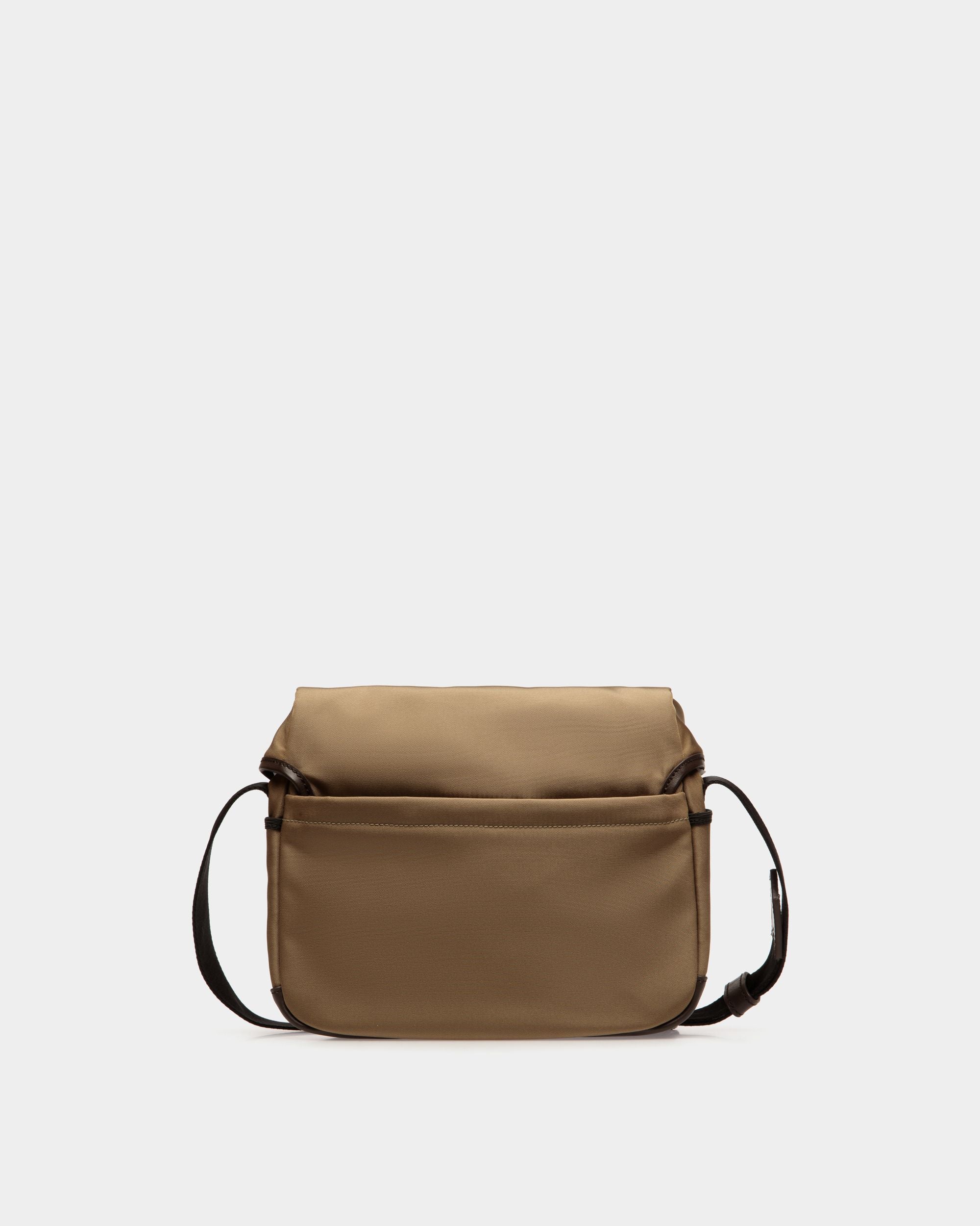 Borsa A Tracolla Code In Nylon Color Cammello - Uomo - Bally - 03