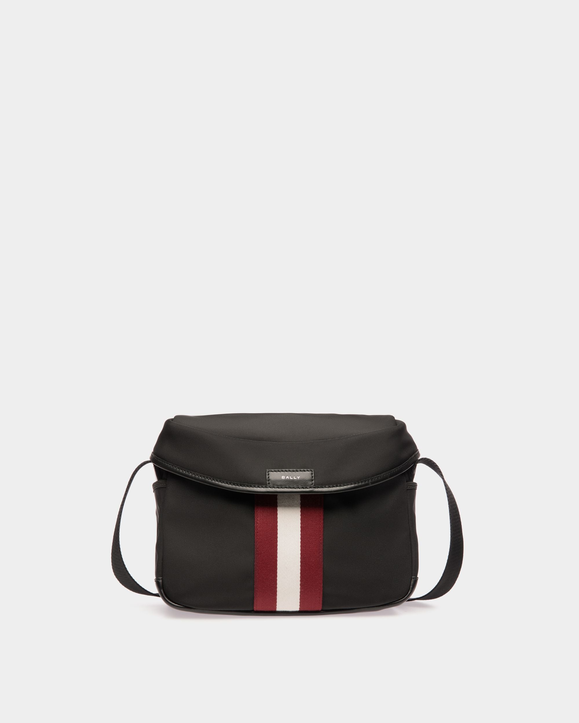 Borsa A Tracolla Code In Nylon Nero - Uomo - Bally - 01