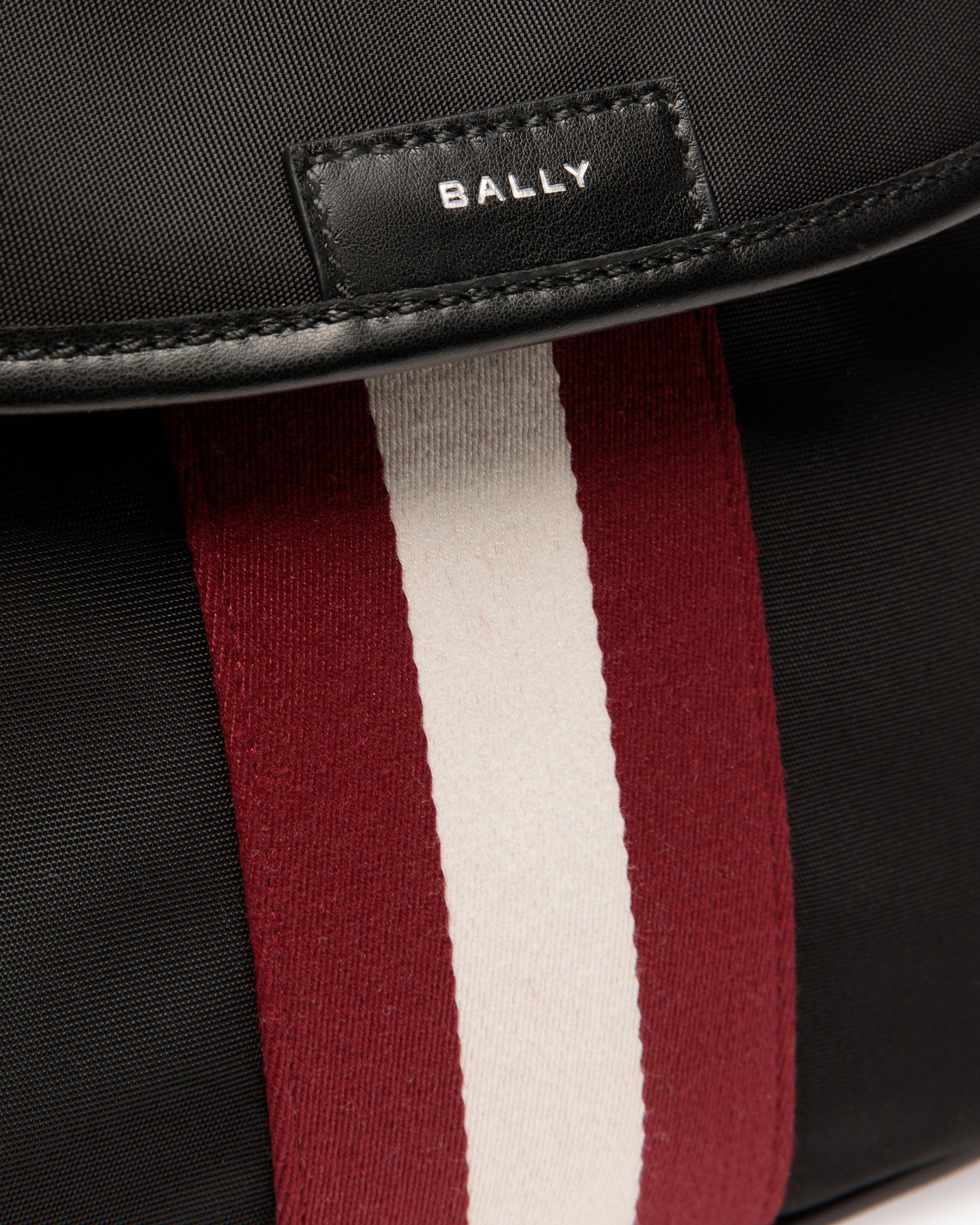 Borsa A Tracolla Code In Nylon Nero - Uomo - Bally - 03