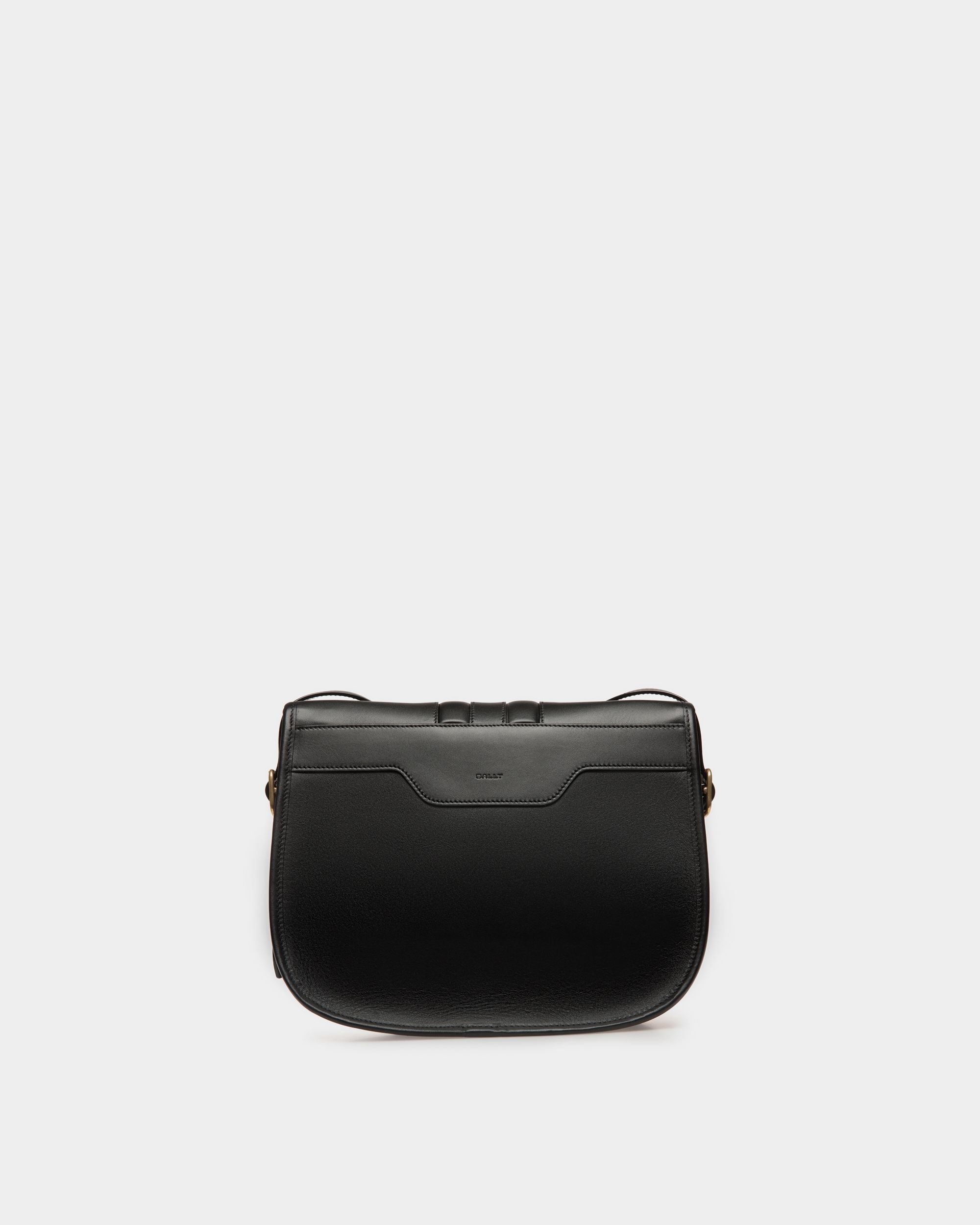 Borsa A Tracolla Beckett In Pelle Nera - Uomo - Bally - 03