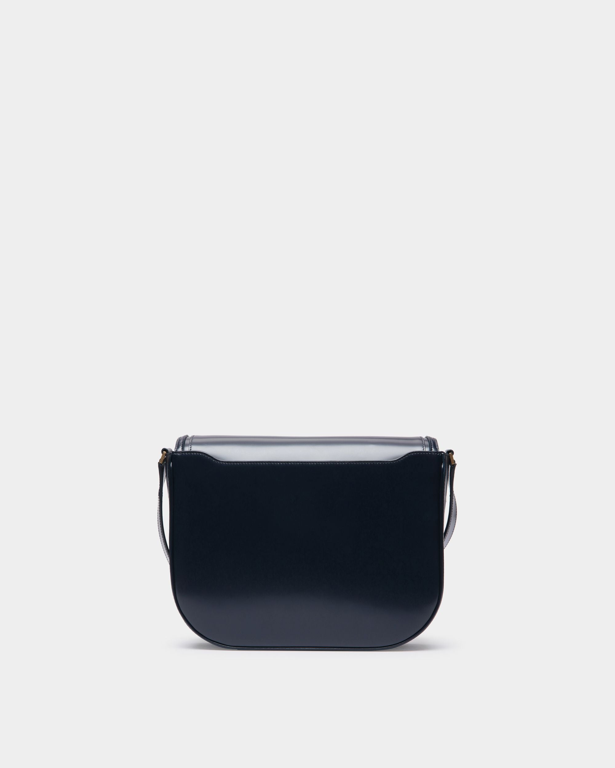 Borsa A Tracolla Deco In Pelle Spazzolata Navy Blue - Uomo - Bally - 03