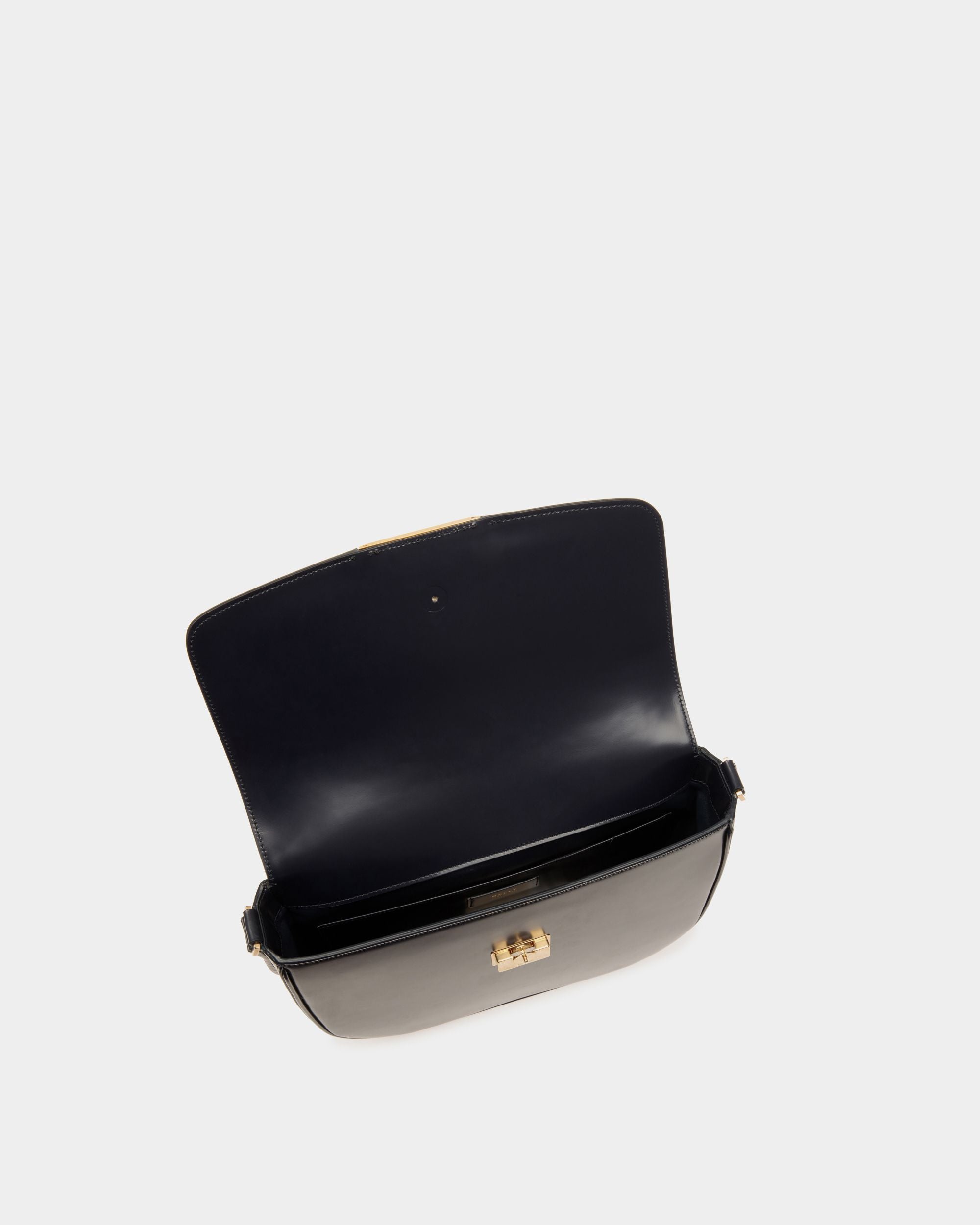 Borsa A Tracolla Deco In Pelle Spazzolata Navy Blue - Uomo - Bally - 05