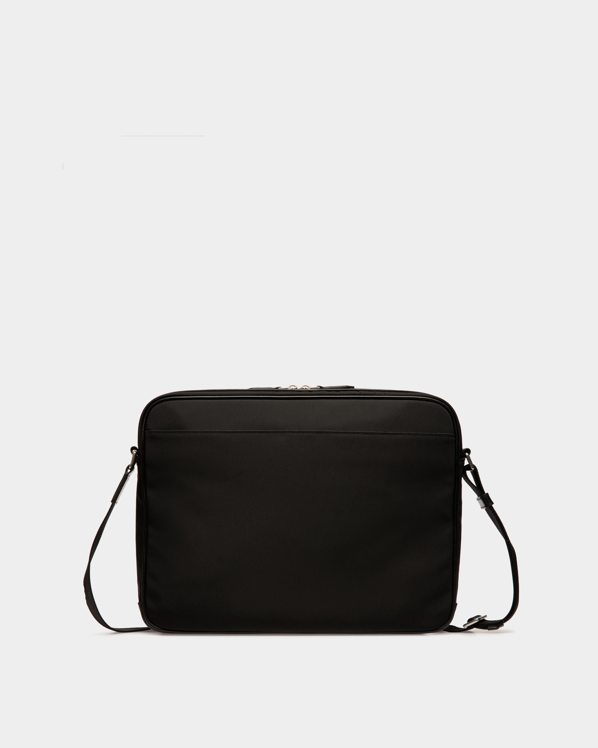 Borsa Messenger Code In Nylon Nero - Uomo - Bally - 02