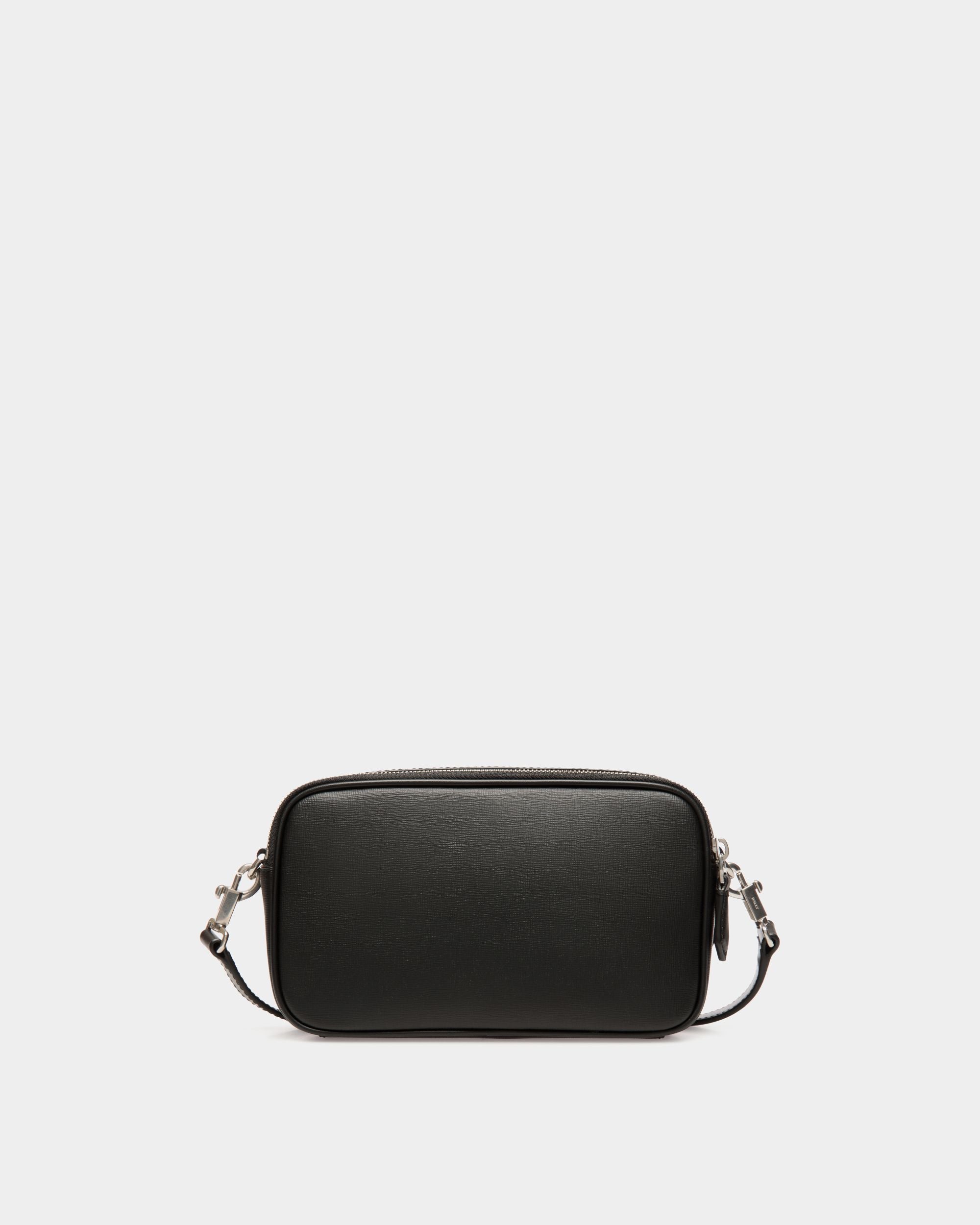Borsa A Tracolla Mythos In Pelle Riciclata Nera - Uomo - Bally - 03