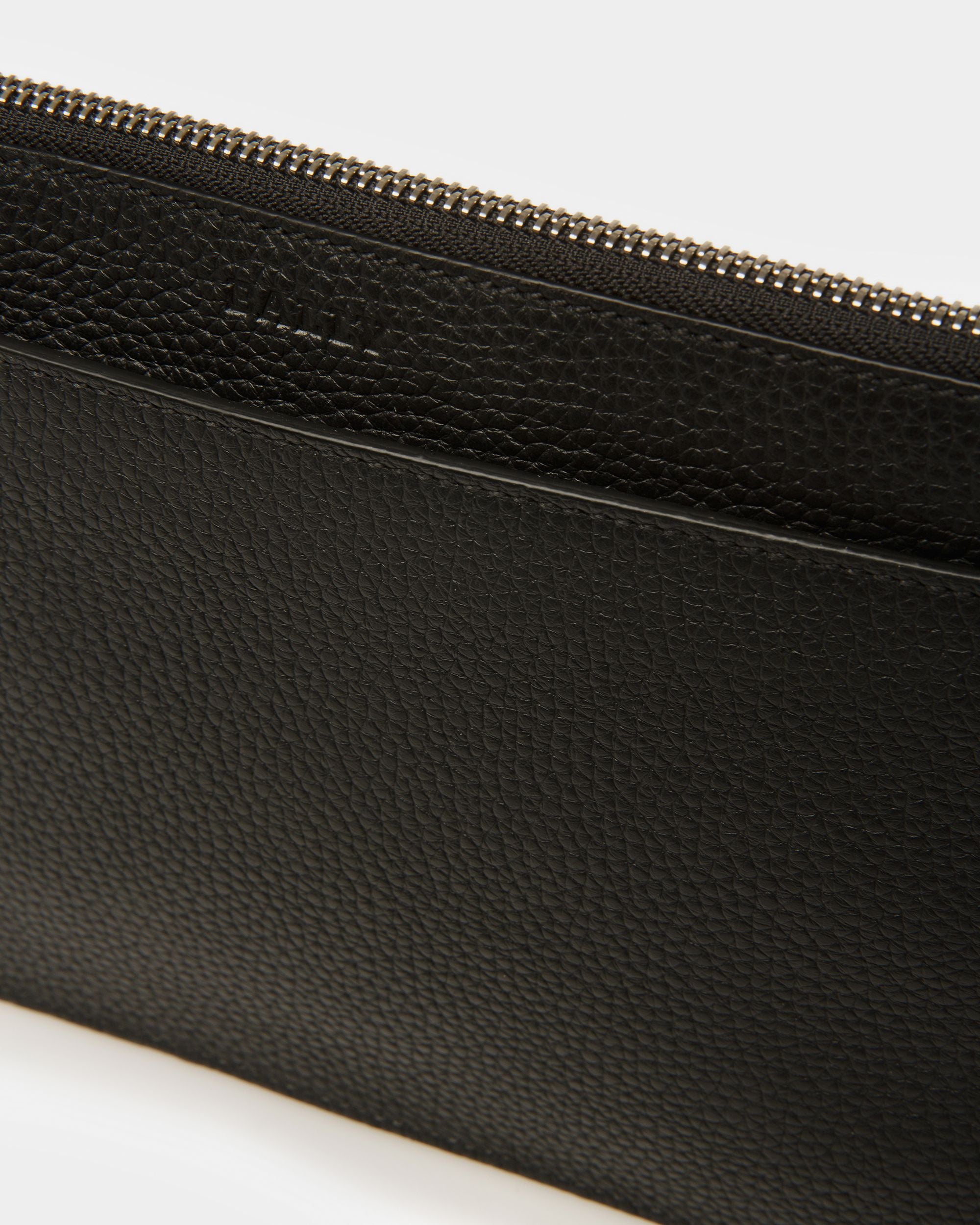 Havid Tote Bag In Pelle Nera E Grigio Chiaro - Uomo - Bally - 08