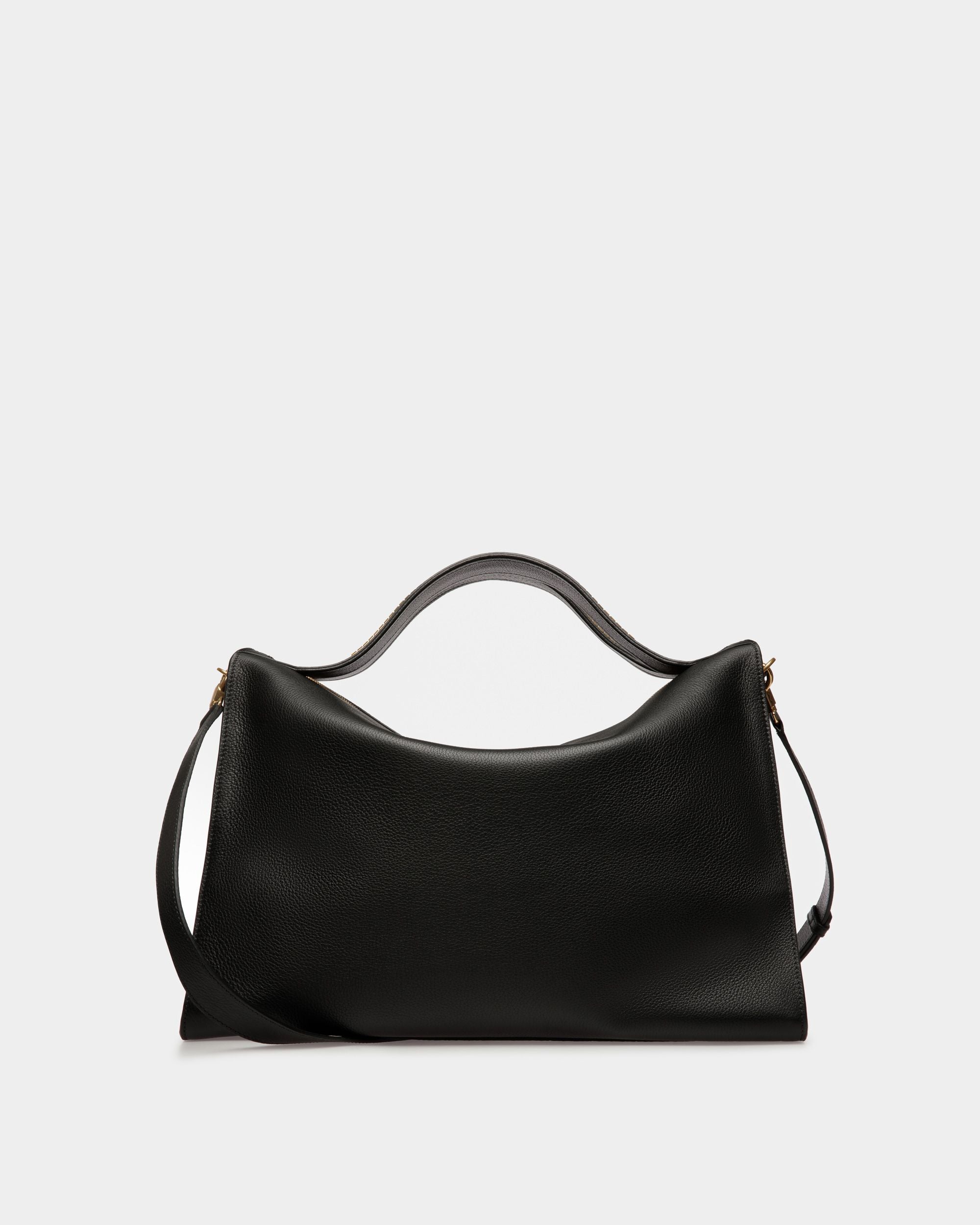 Tote Bag Arkle Soft In Pelle Nera - Uomo - Bally - 01