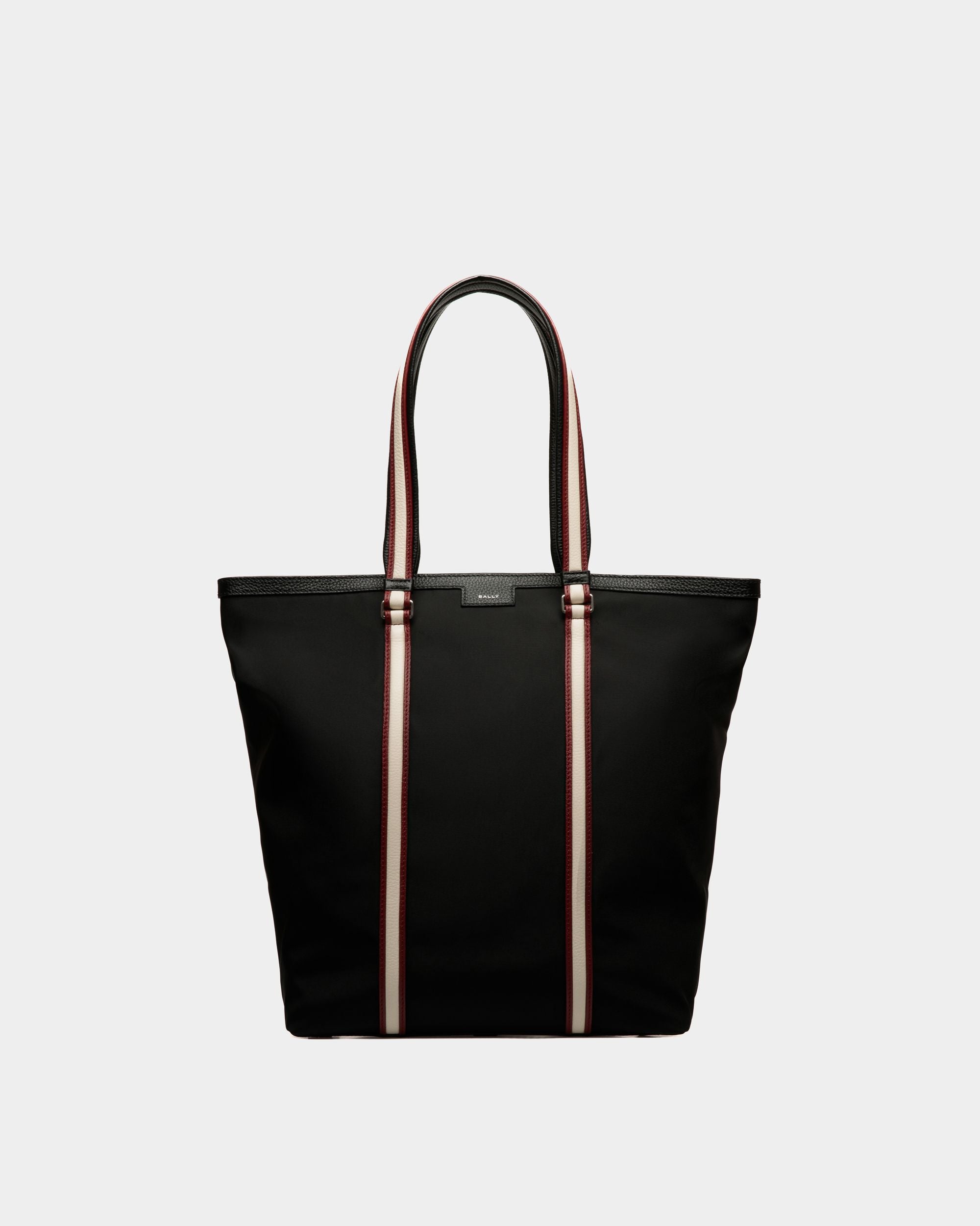 Tote Bag Code In Nylon Nero - Uomo - Bally - 01