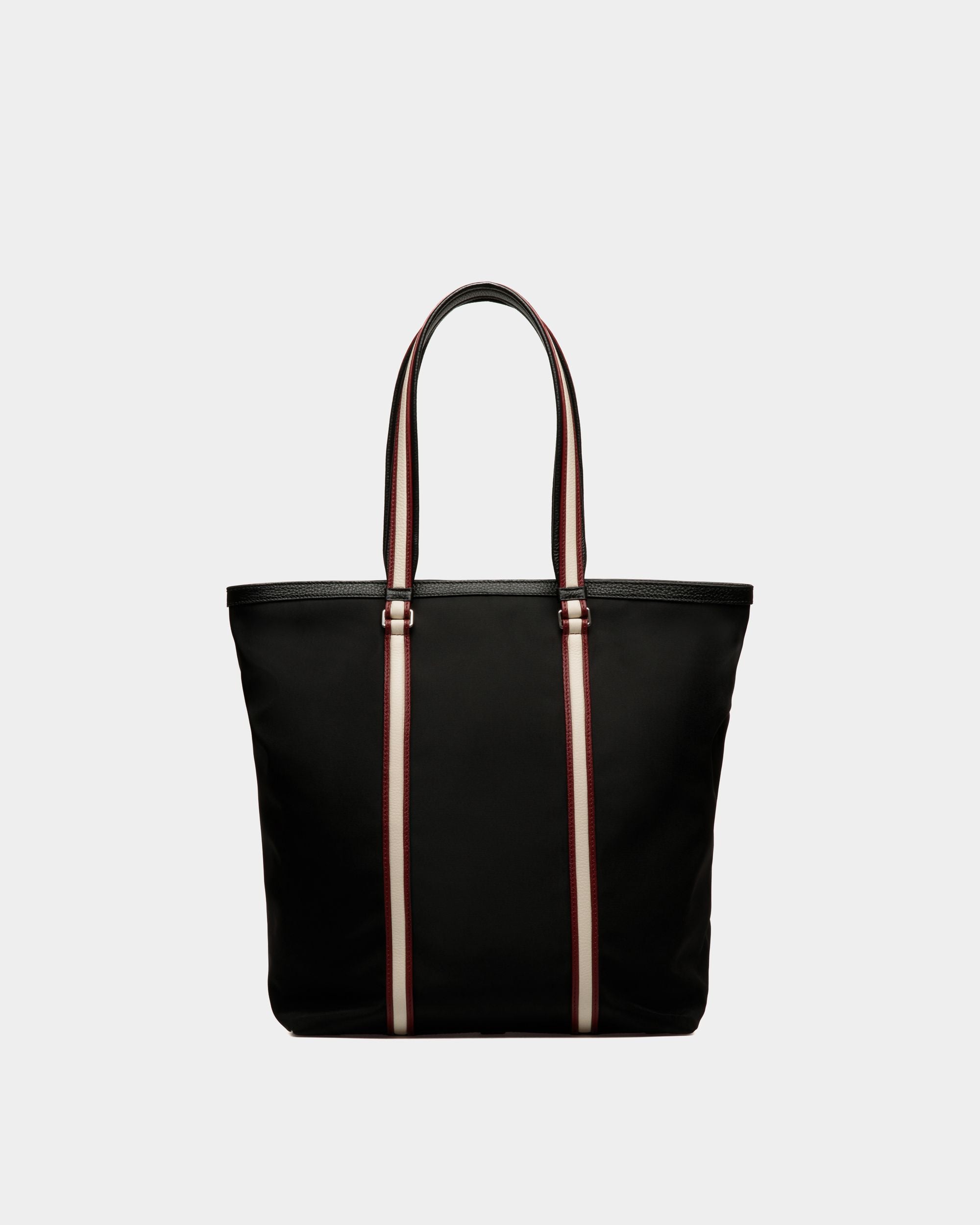 Tote Bag Code In Nylon Nero - Uomo - Bally - 02