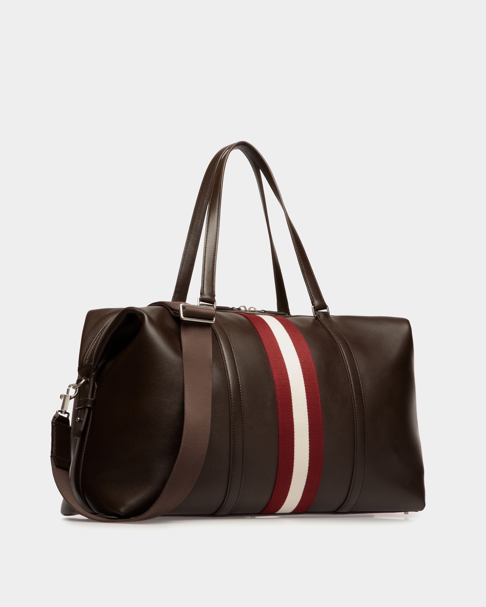Borsa Weekender Code In Pelle Color Ebano - Uomo - Bally - 04
